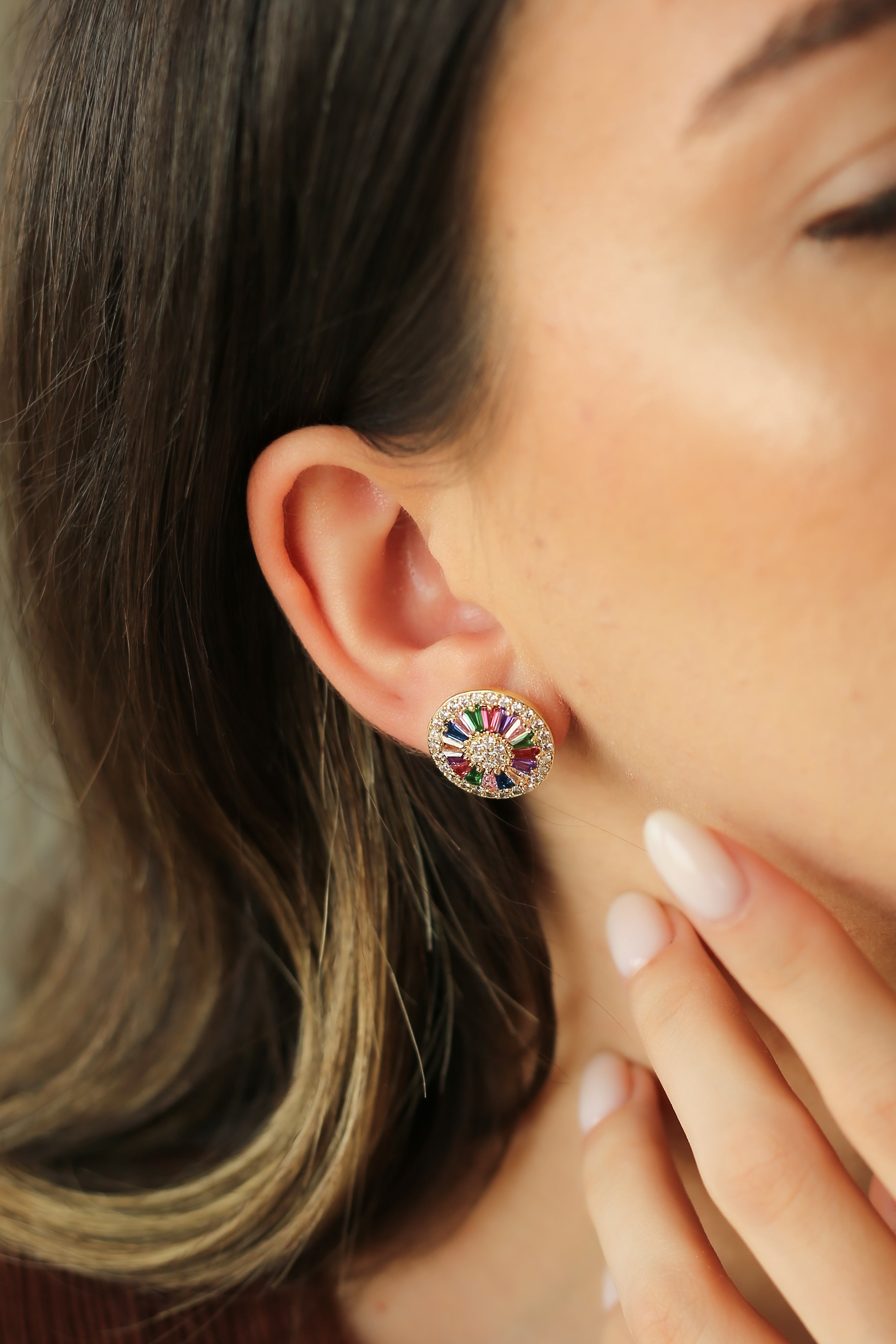 Zircon Earring