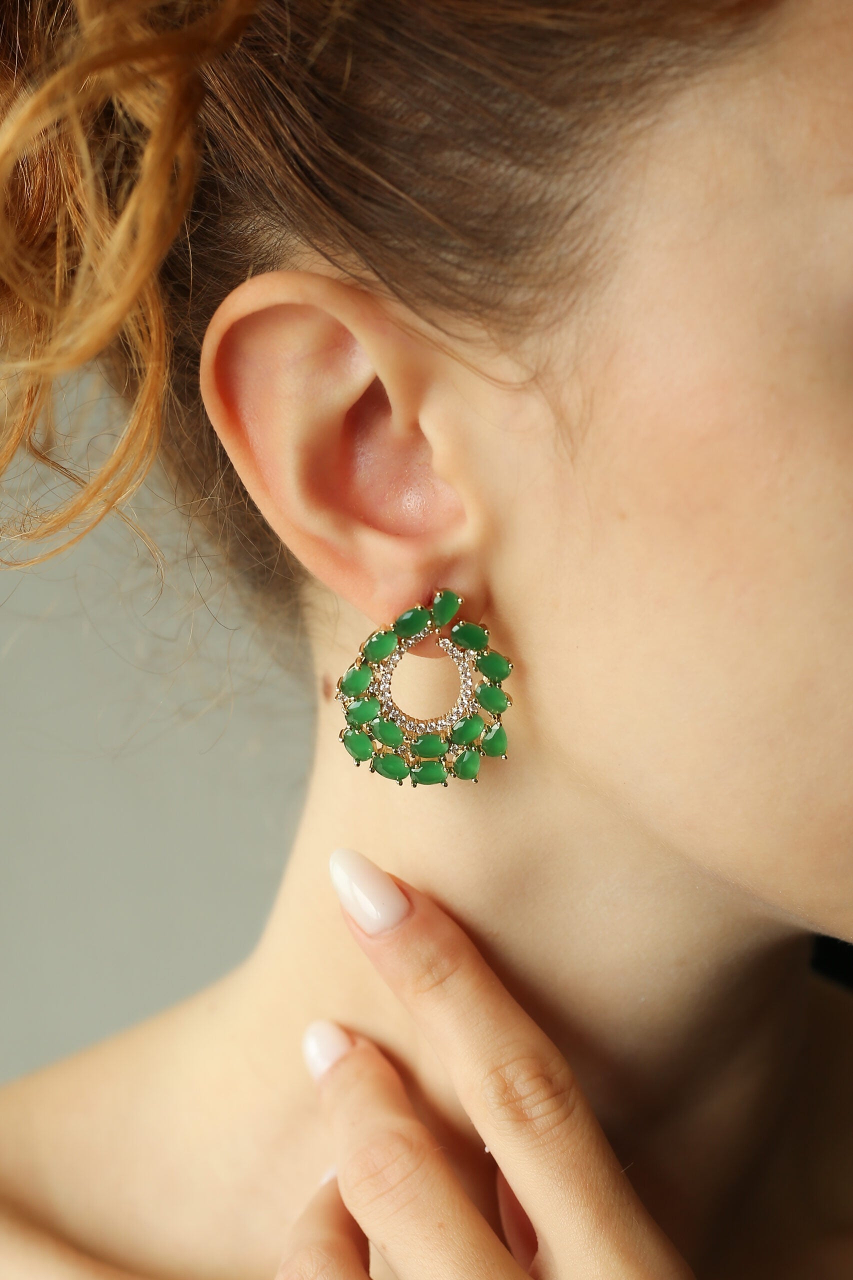 Zircon Earring