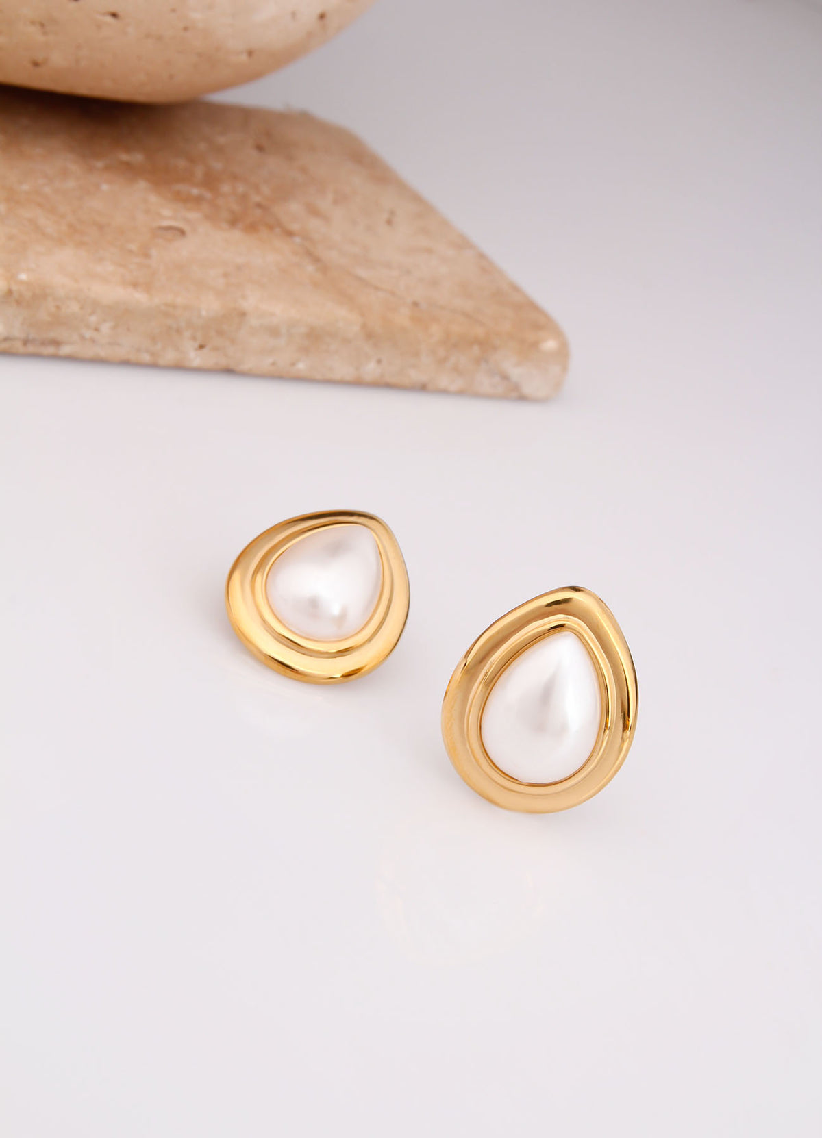 Charlize Pearl Boucles D'oreilles