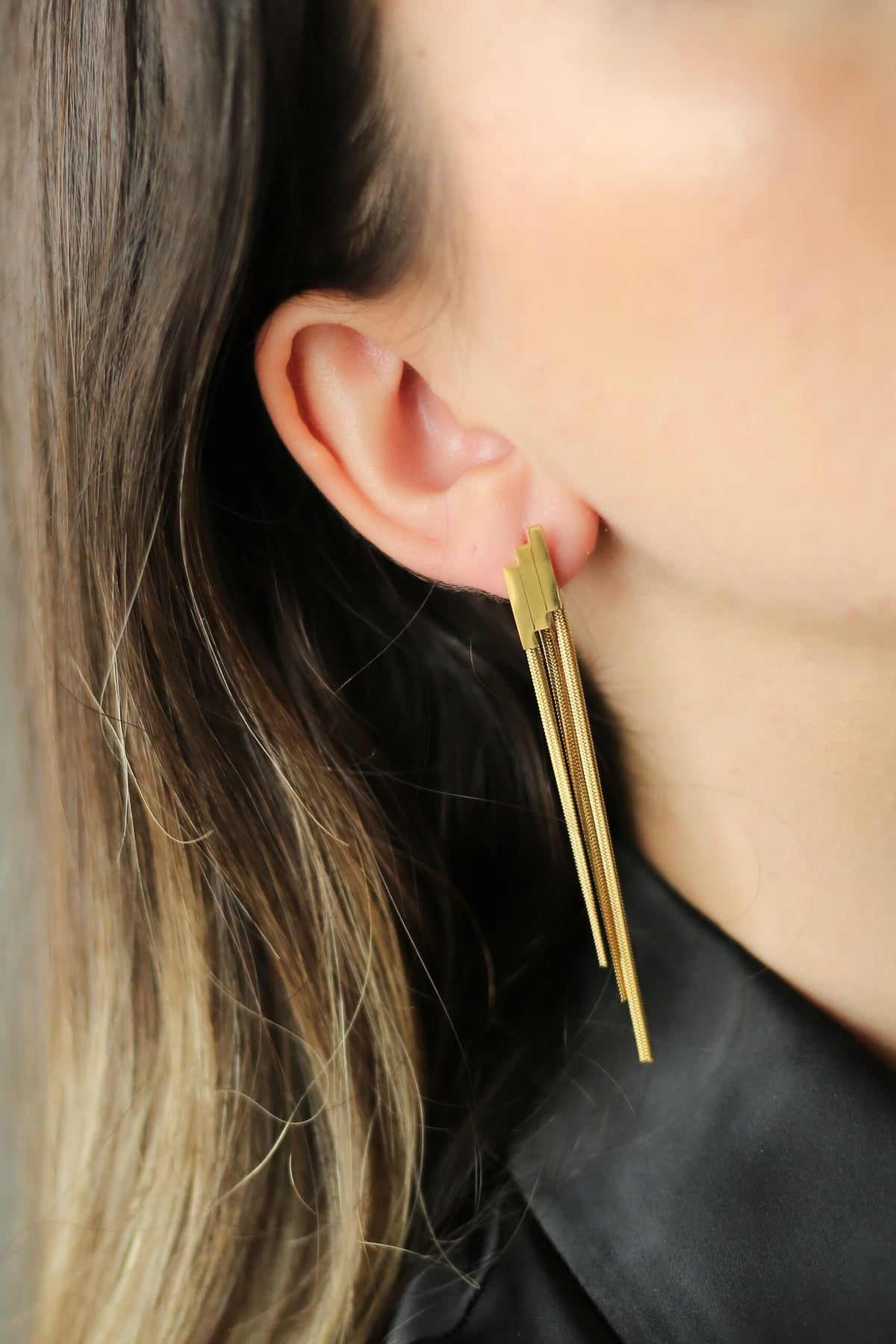 Gold Earring
