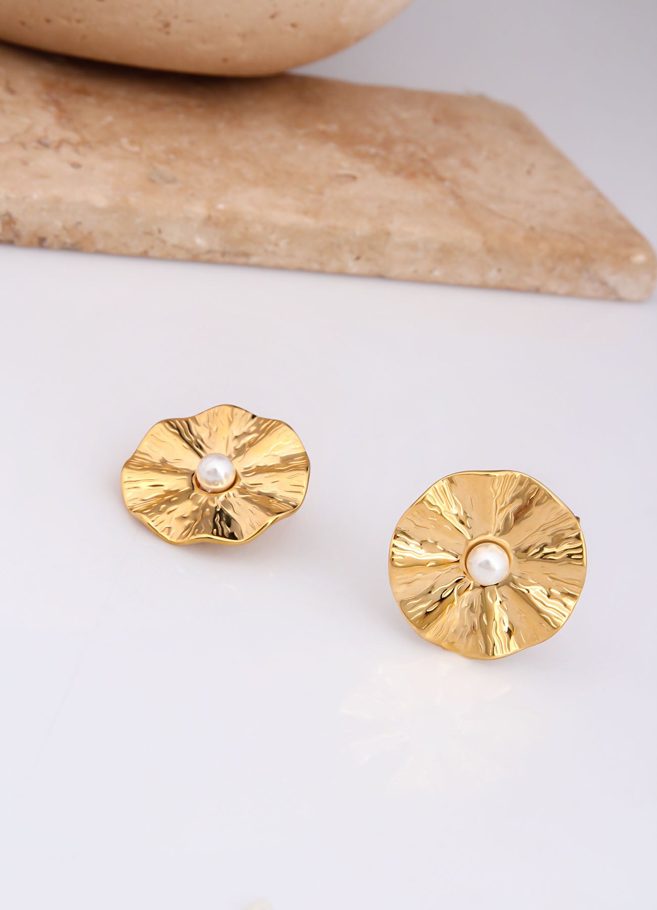 Charlize Pearl Boucles D'oreilles