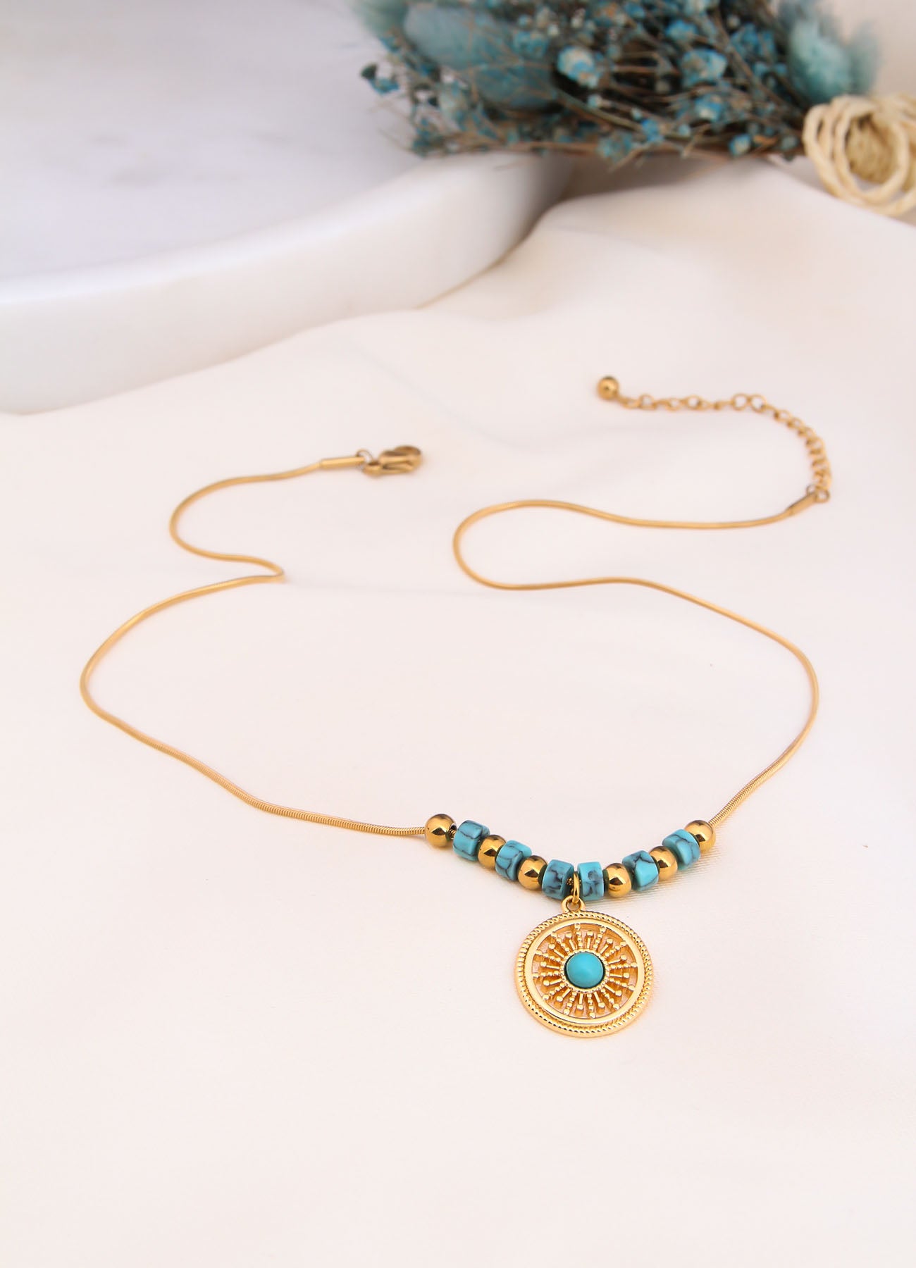 Charlize Turquoise Collier