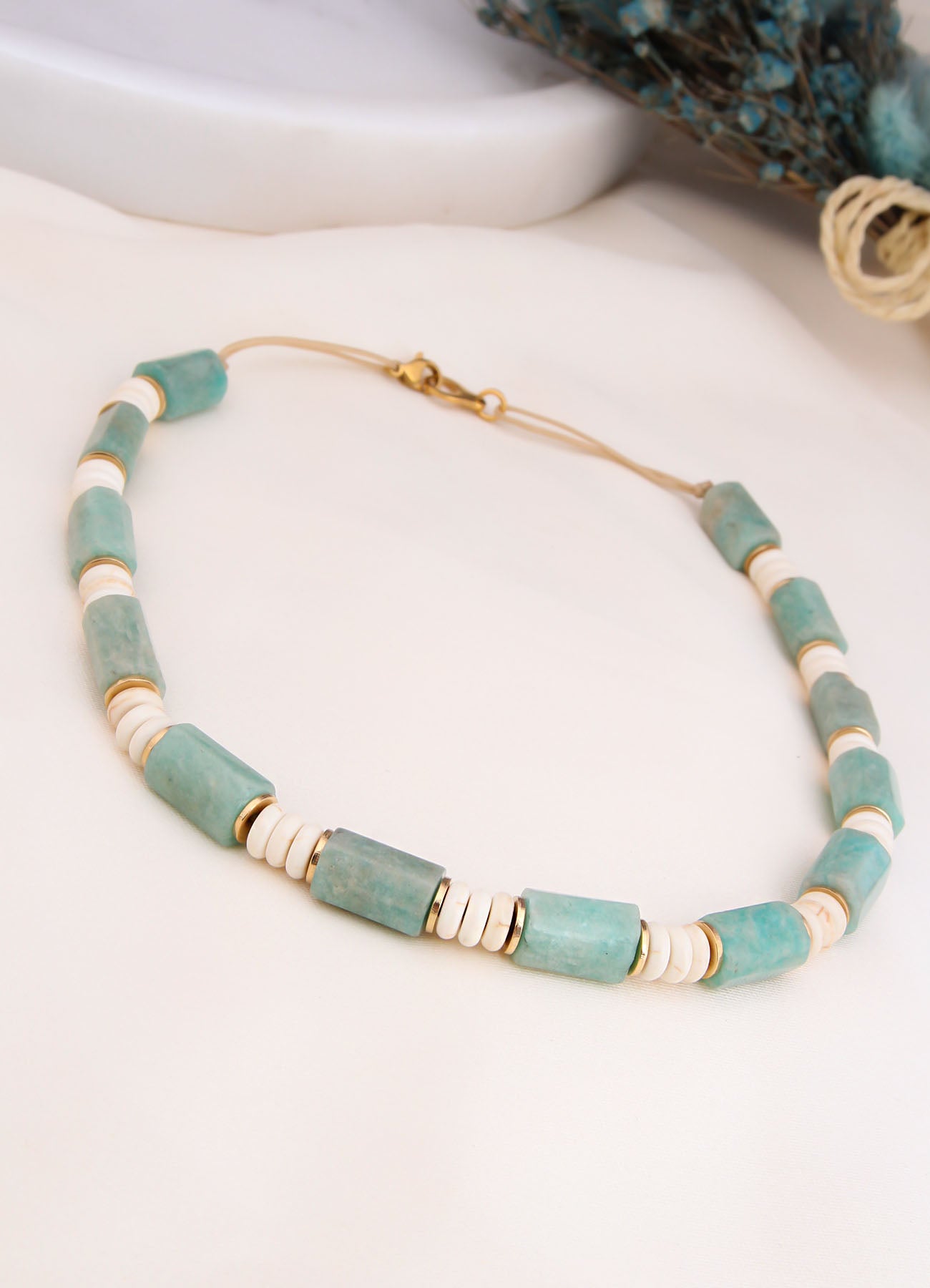 Jasper & Amazonite Necklace