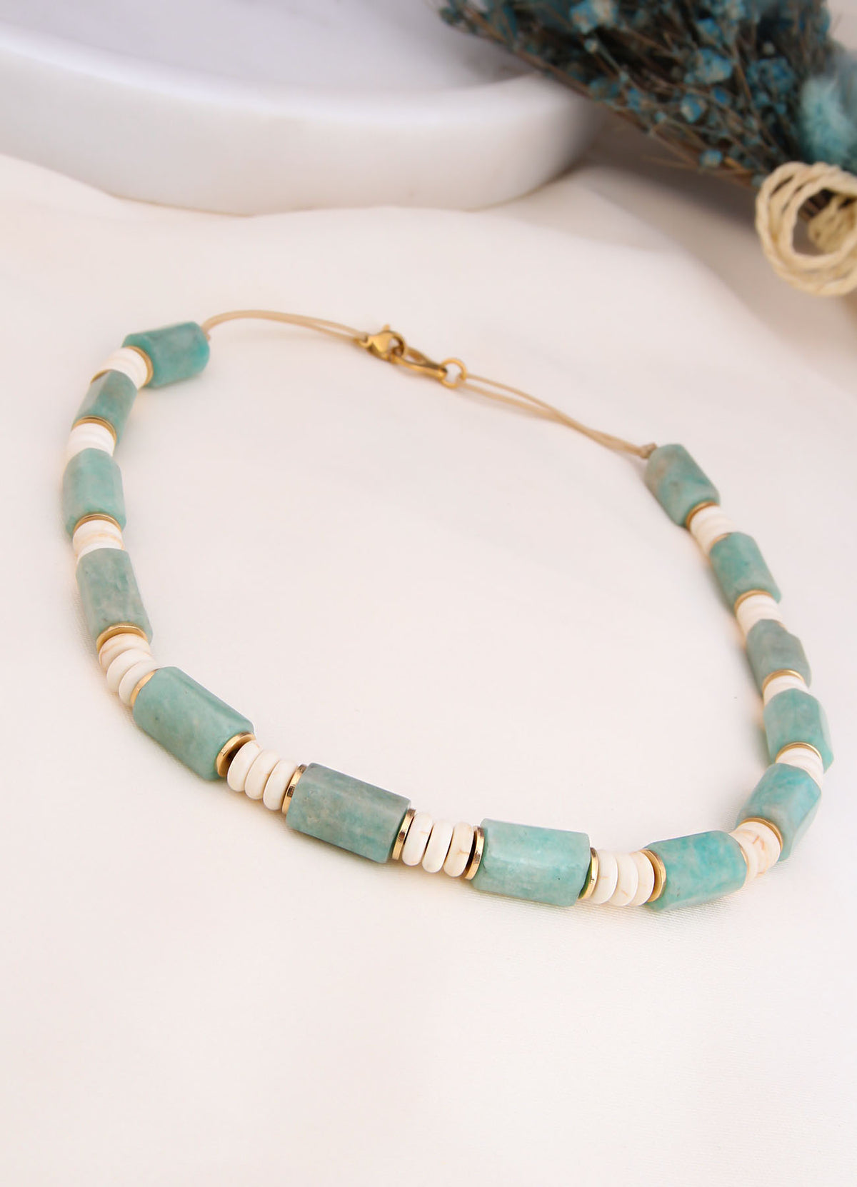 Jasper & Amazonite Necklace