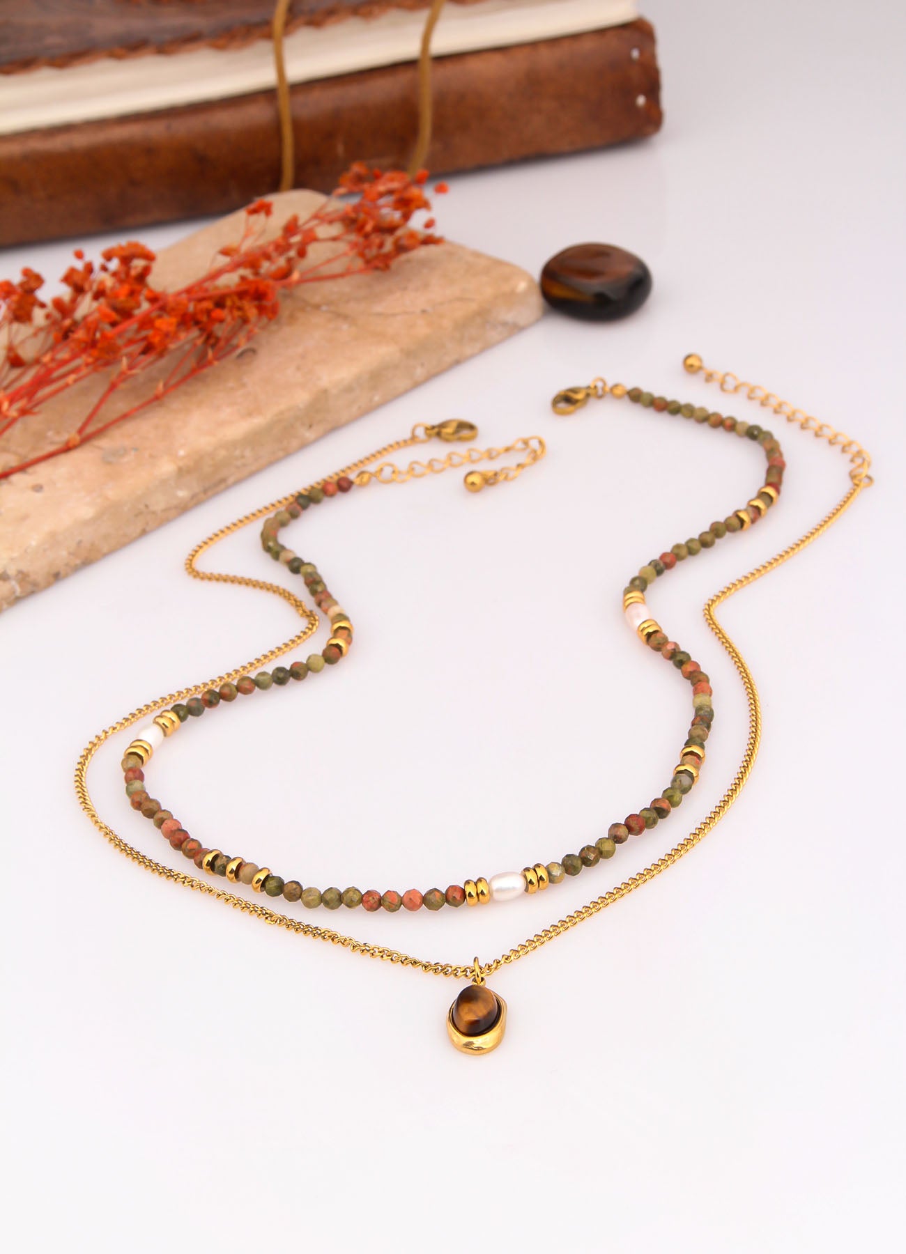 India Agate Necklace