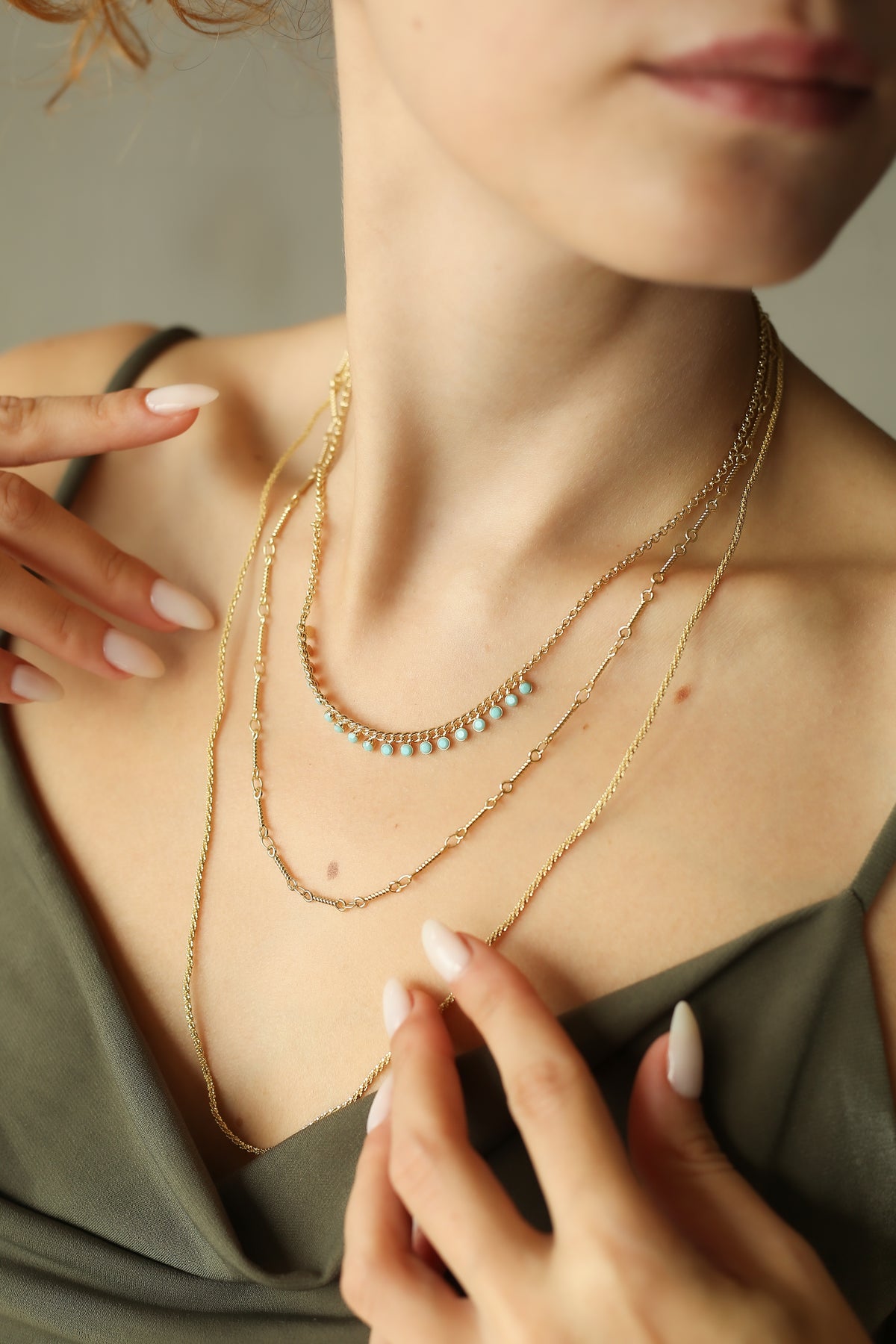 Charlize Turquoise Collier