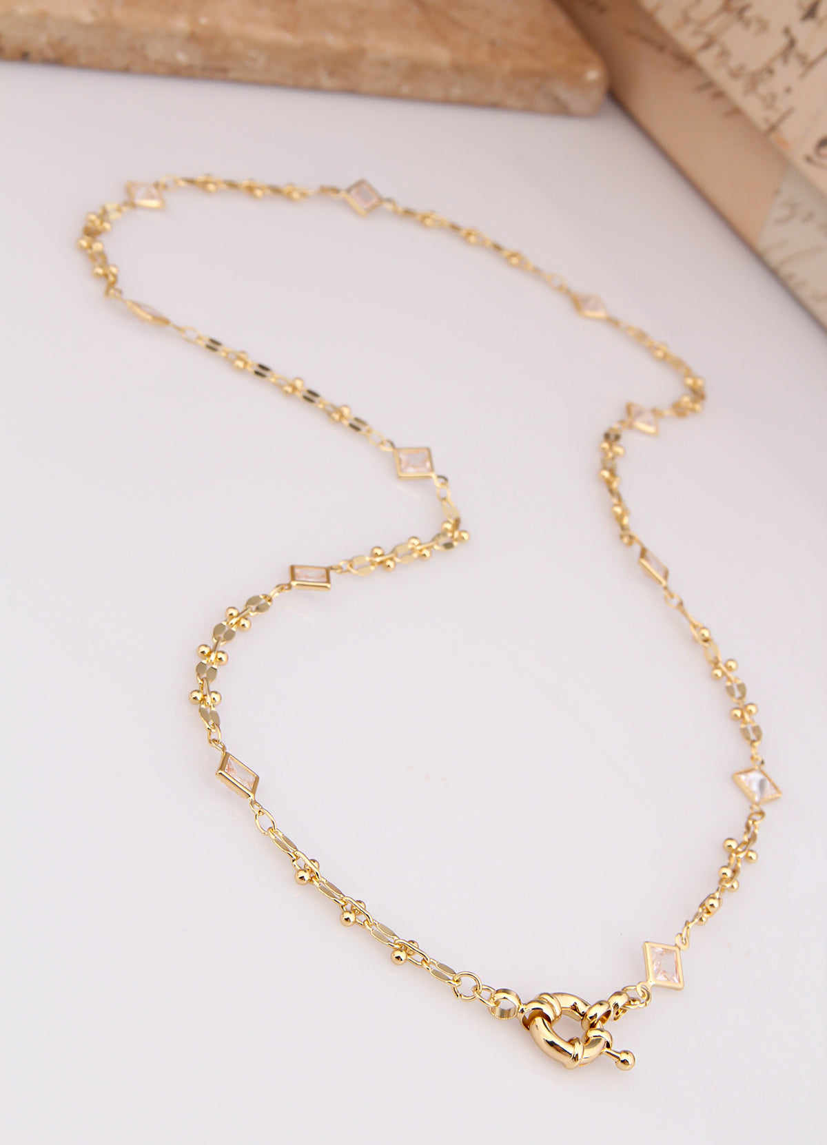 Charlize Zircon Collier