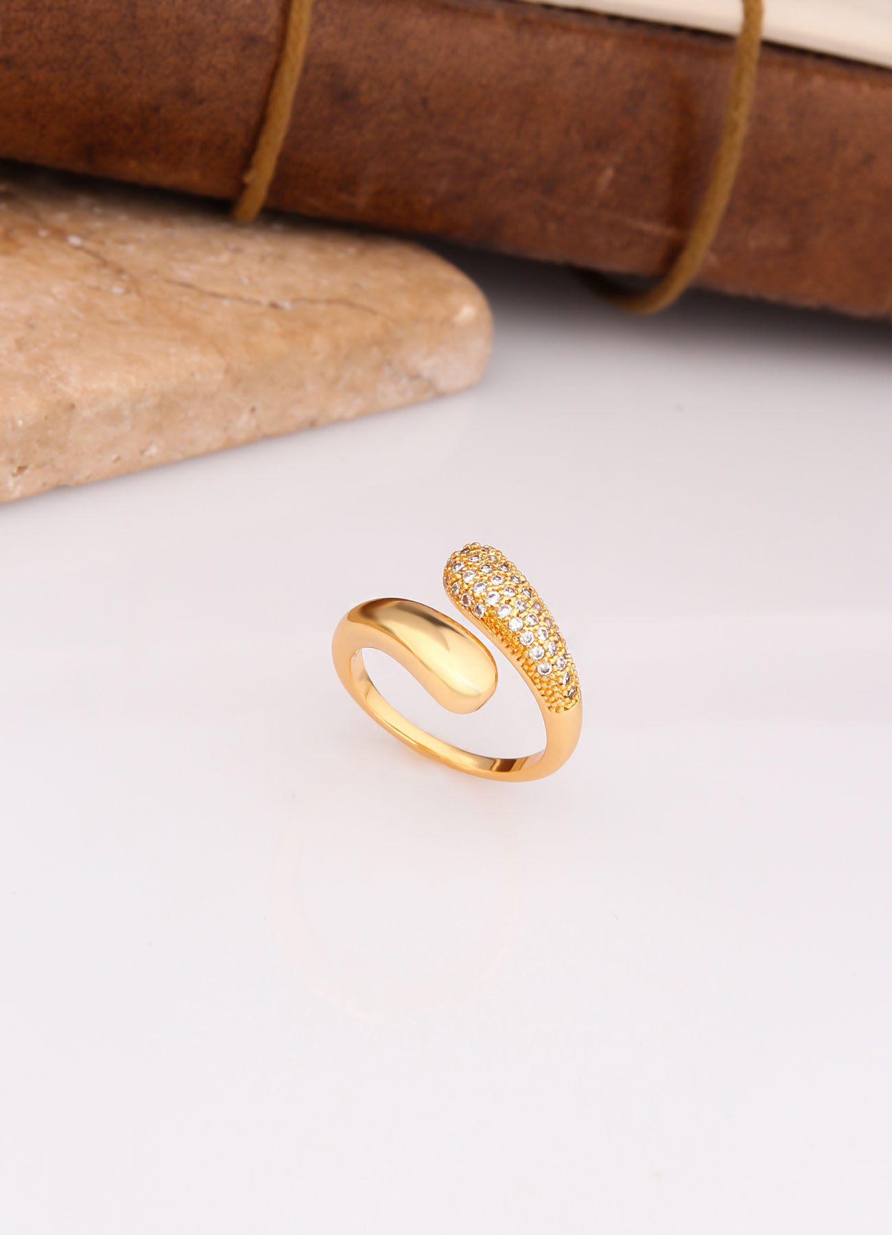 Charlize Zircon Bague