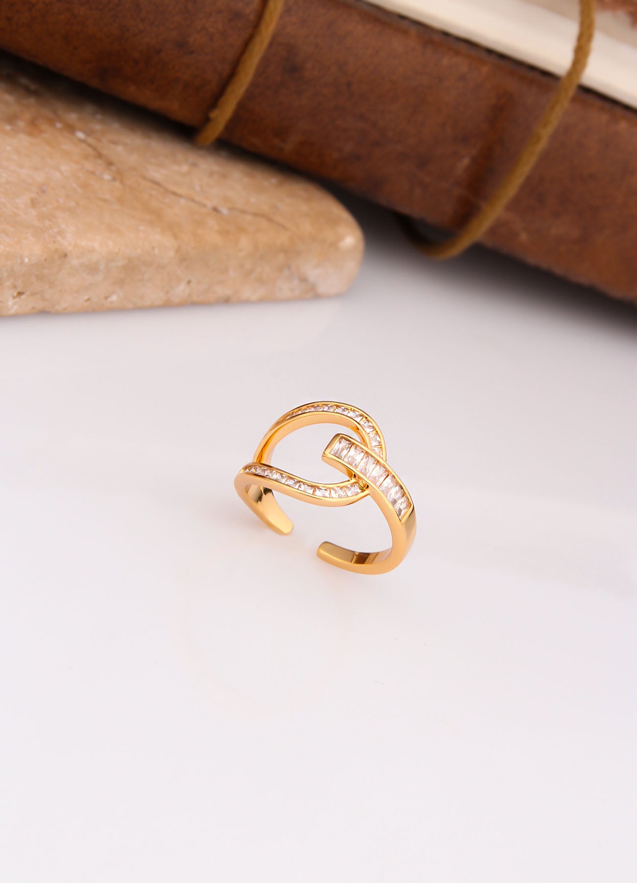 Charlize Zircon Bague