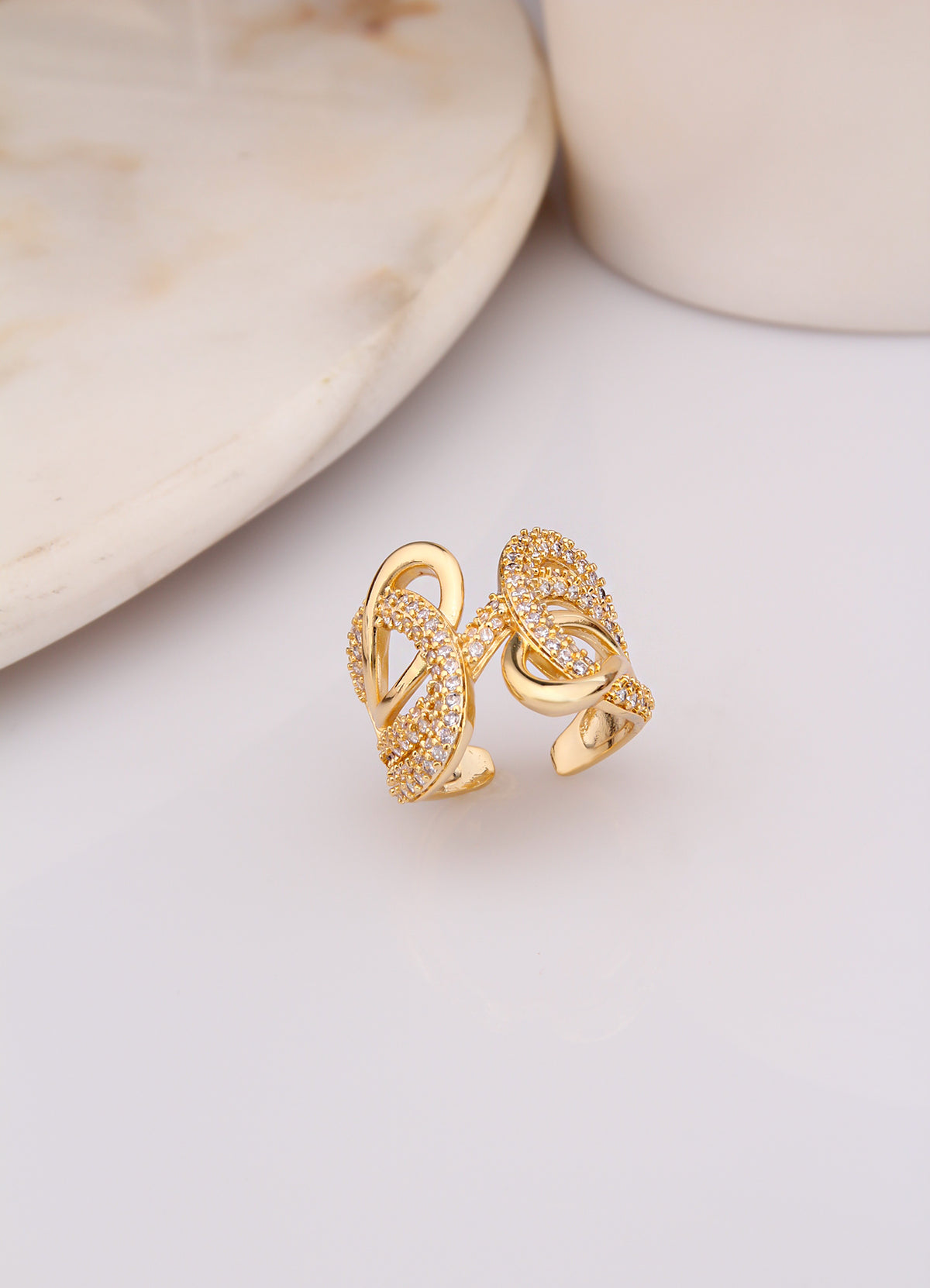 Charlize Zircon Bague