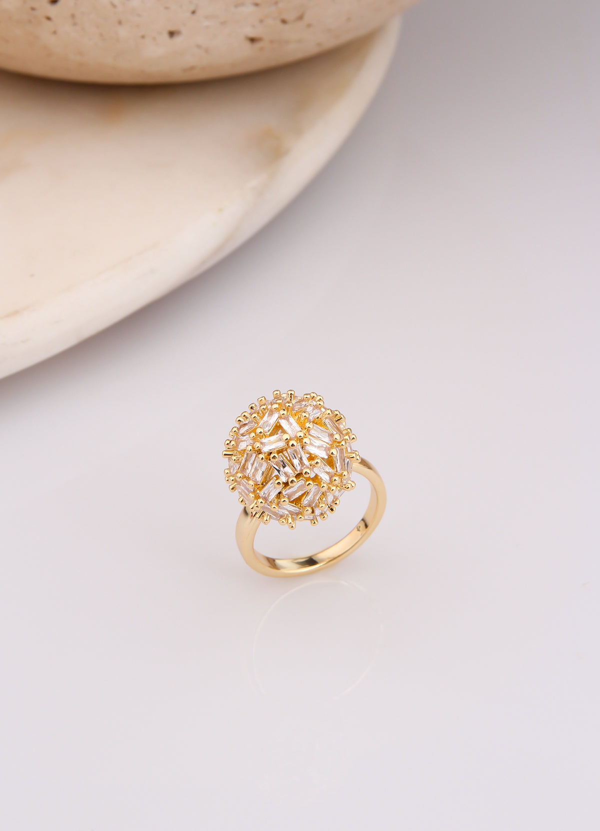 Charlize Zircon Bague