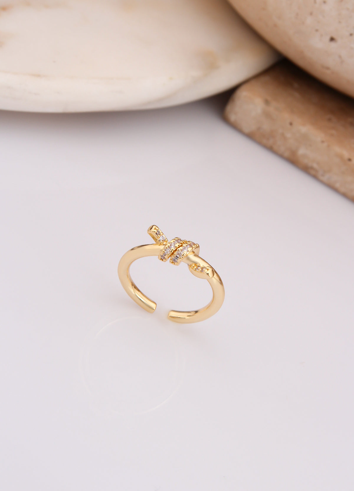 Charlize Zircon Bague