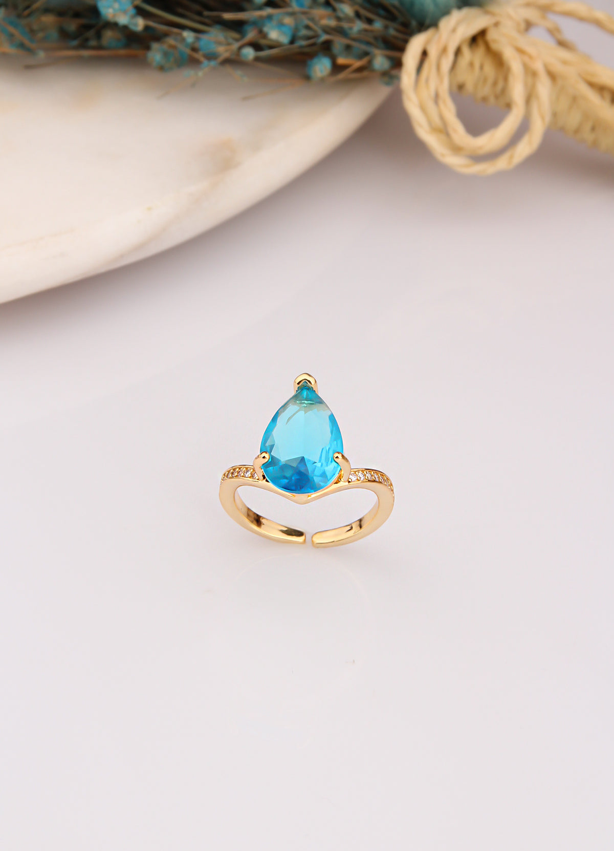 Charlize Zircon Bague