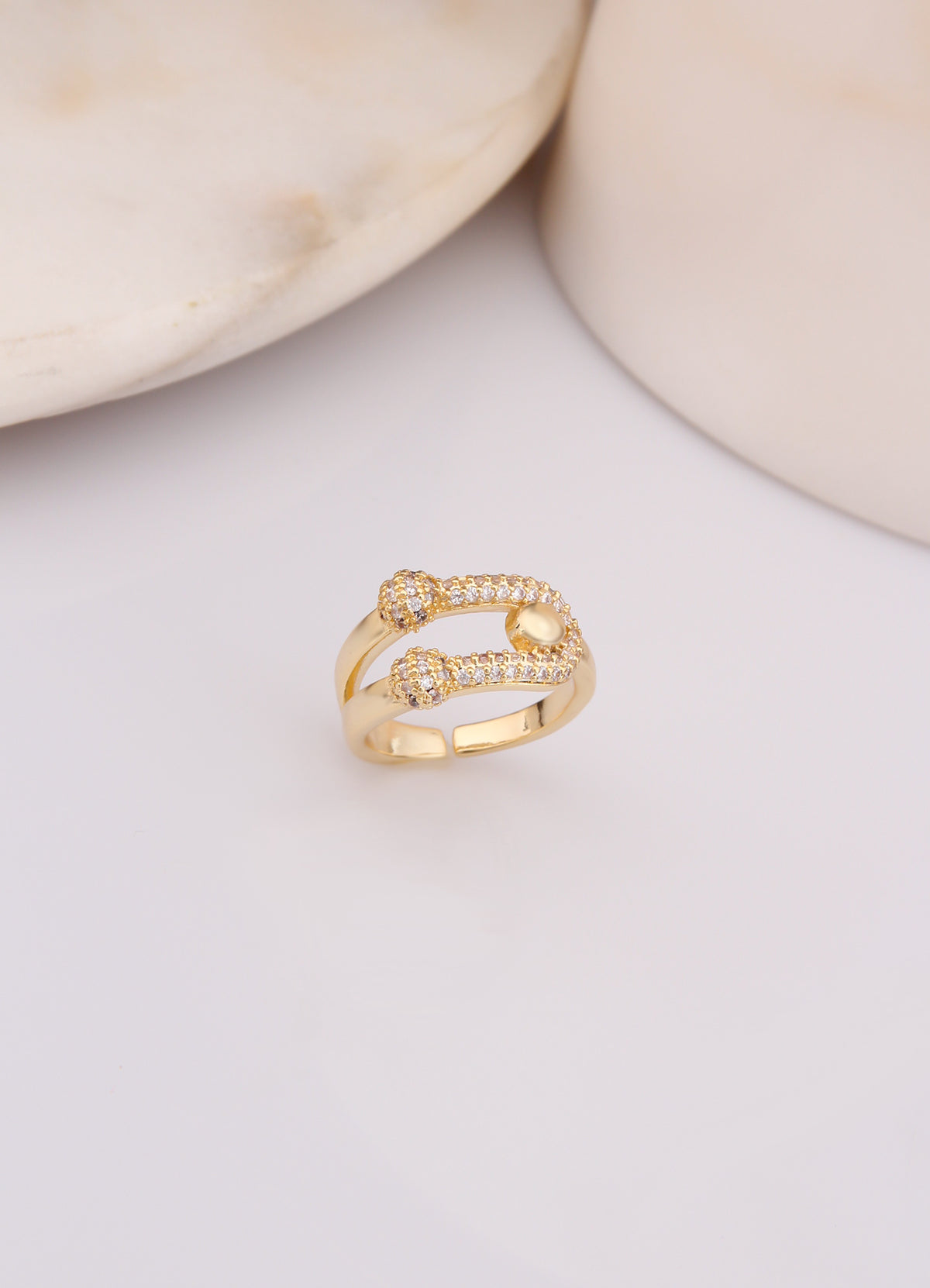 Charlize Zircon Bague