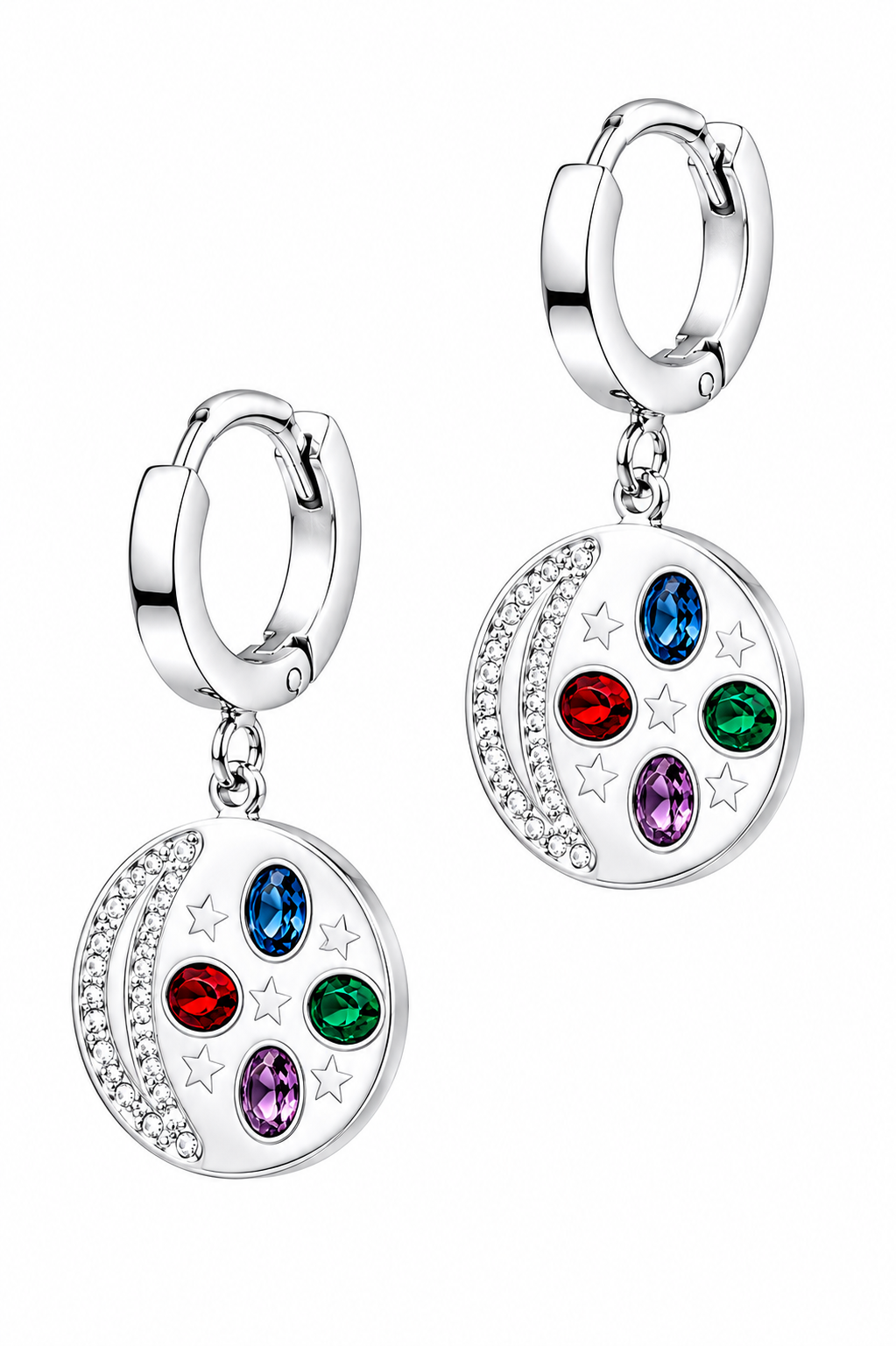 Stainless Steel Mix Colour Earring