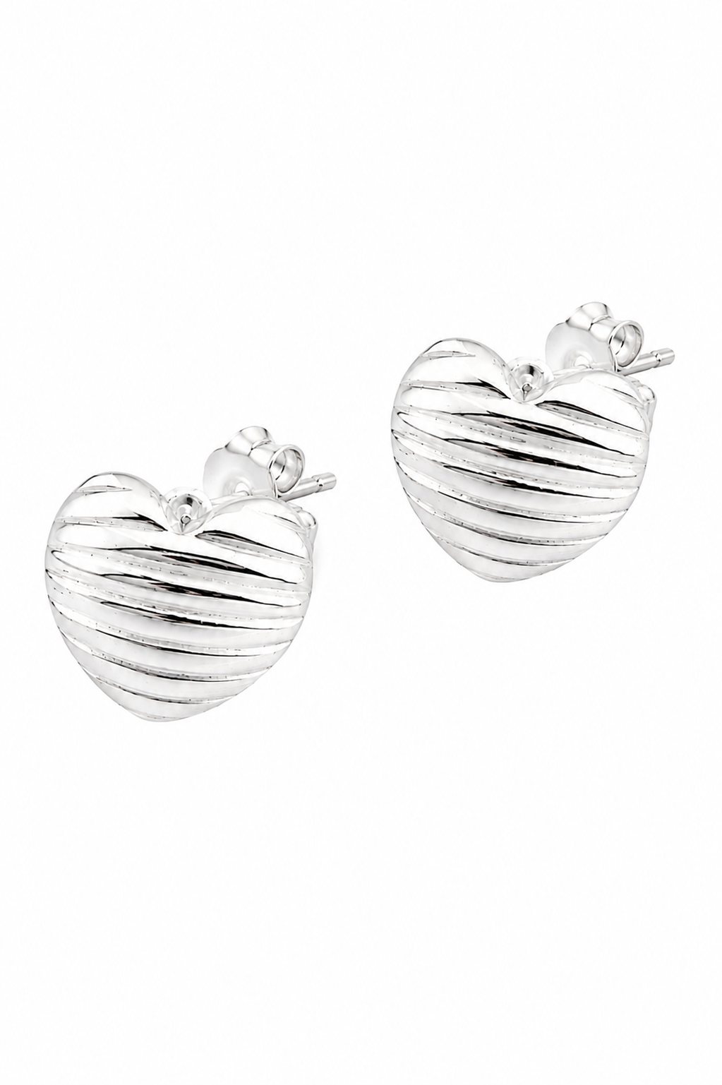 Stainless Steel Silver Earring