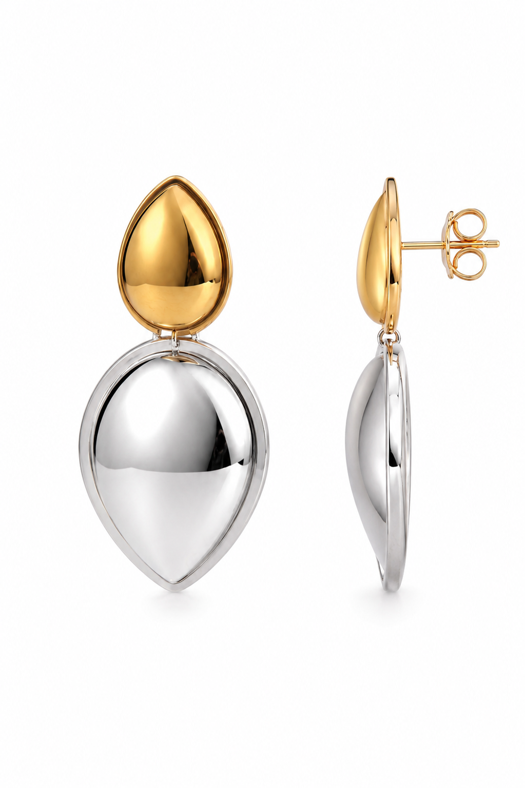 Stainless Steel Mix Colour Earring