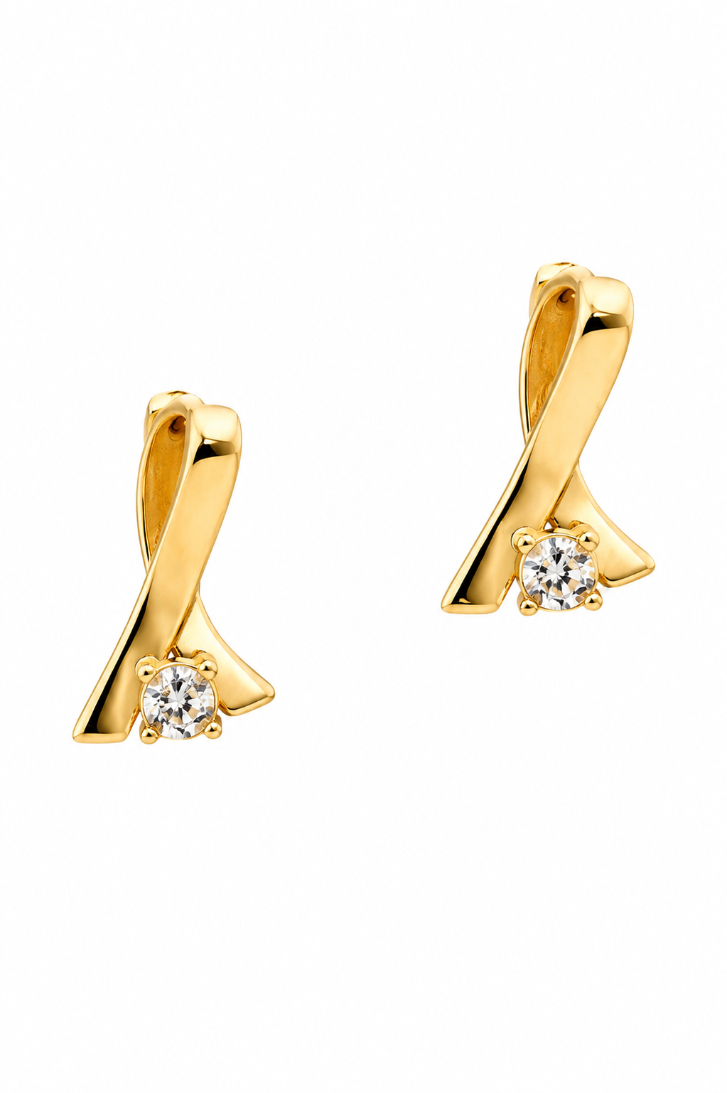 Stainless Steel White Earring