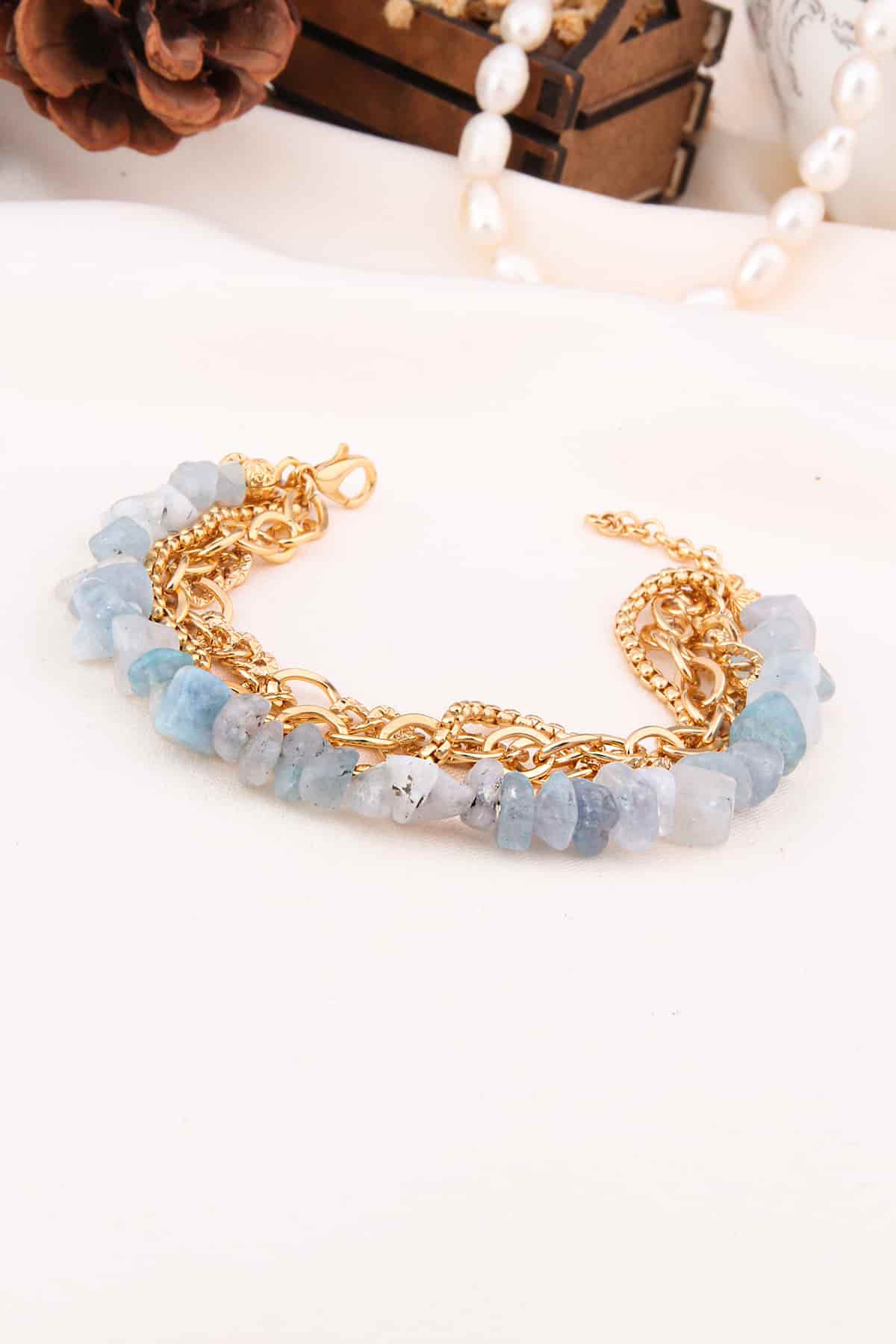 Blue Opal Bracelet