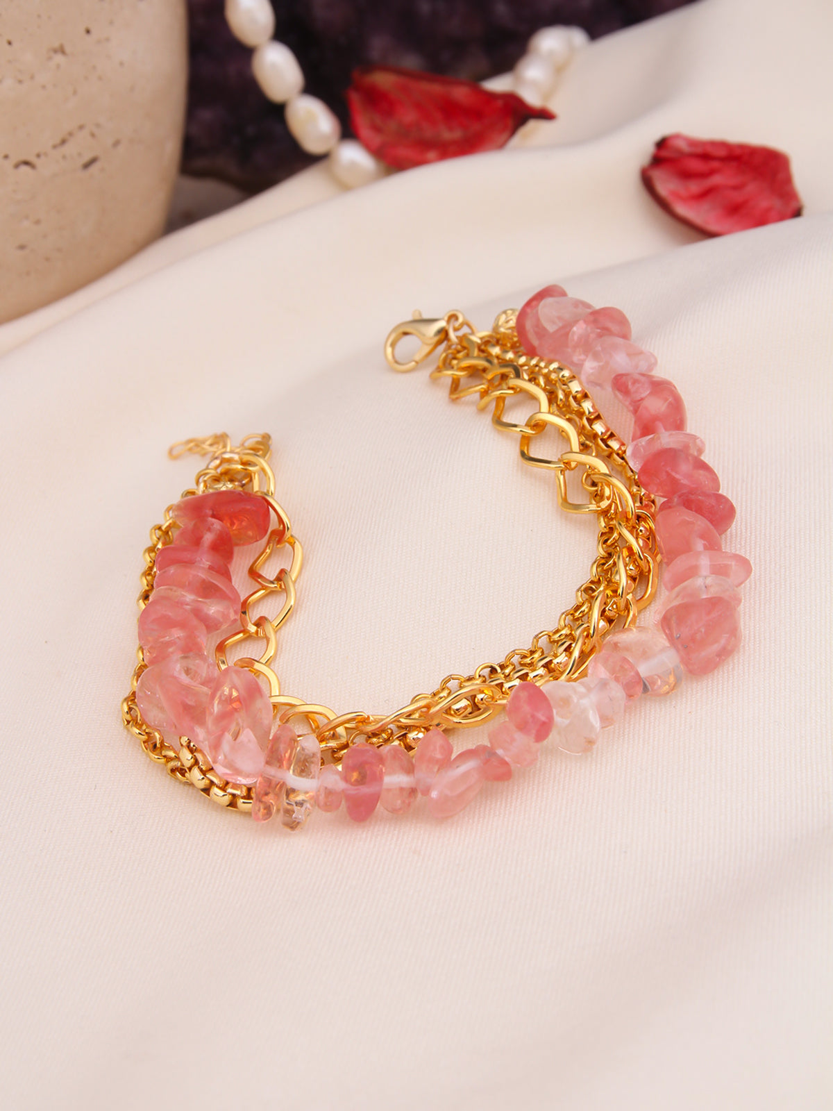 Stawberry Quartz Bracelet