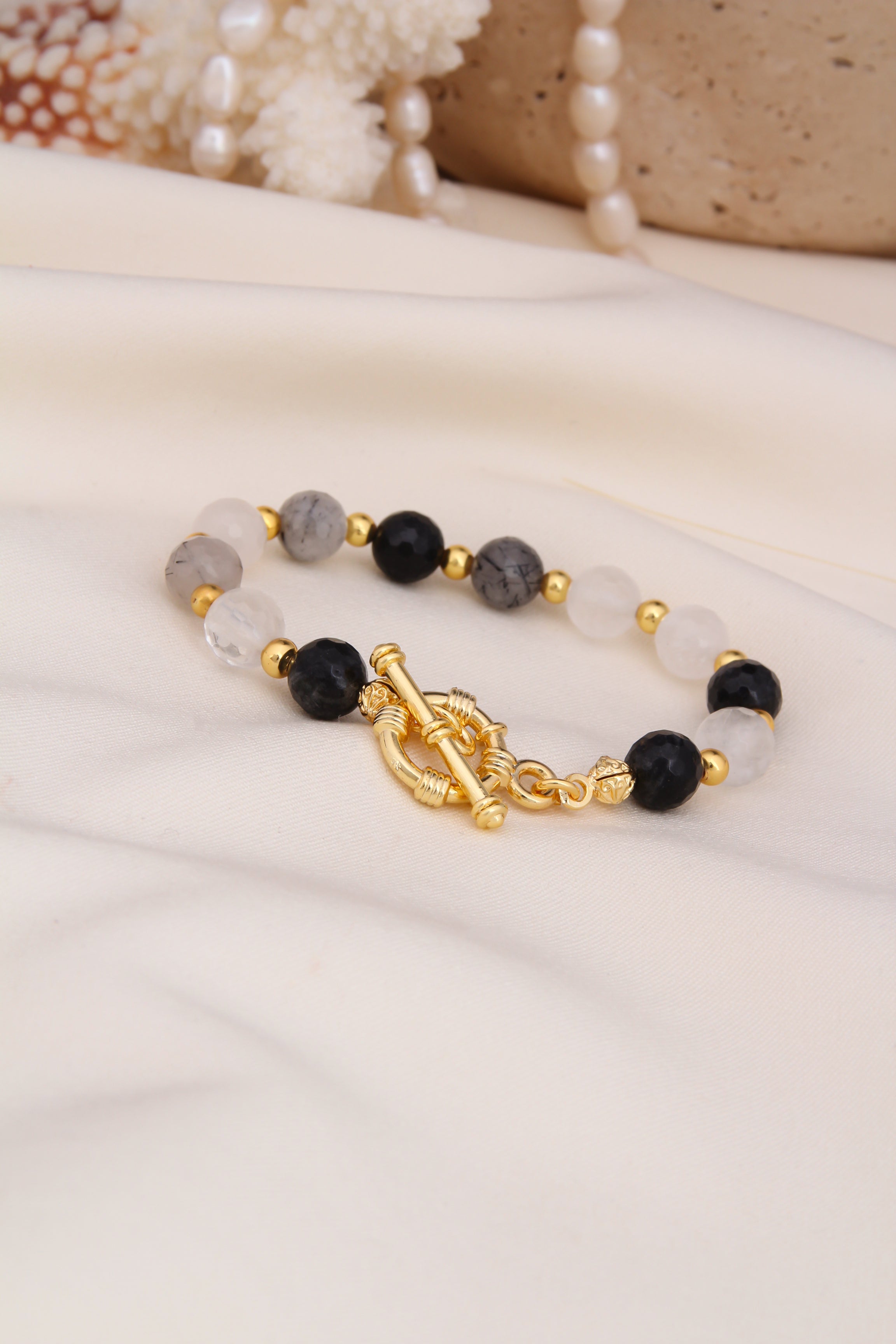 Black Rutil Bracelet