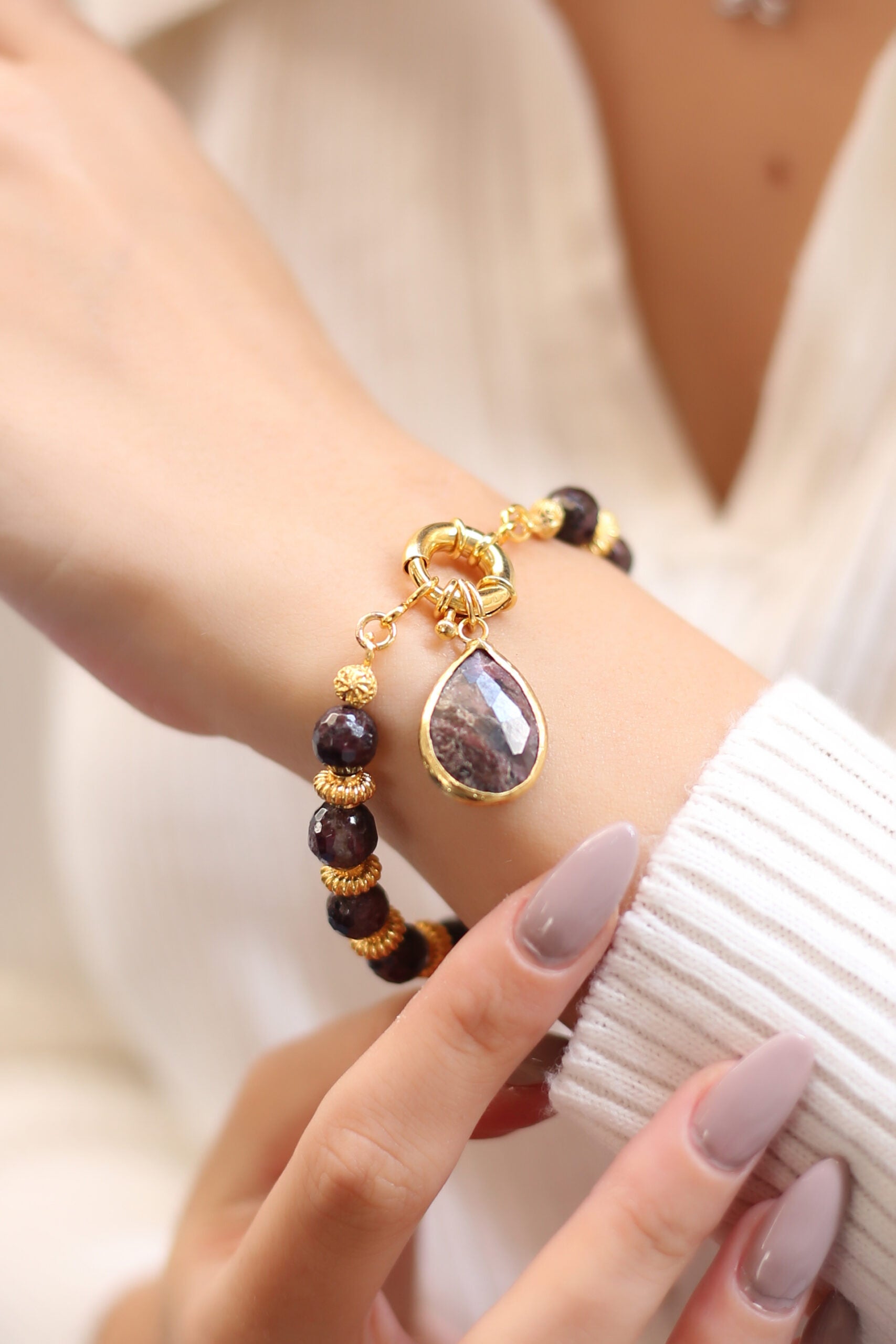Garnet Bracelet