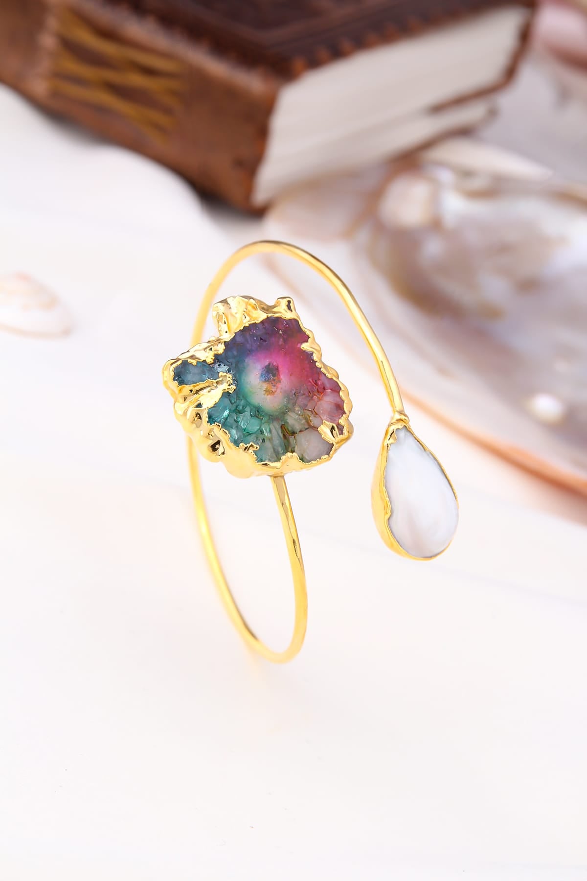 Mix Colour & Pearl Bracelet