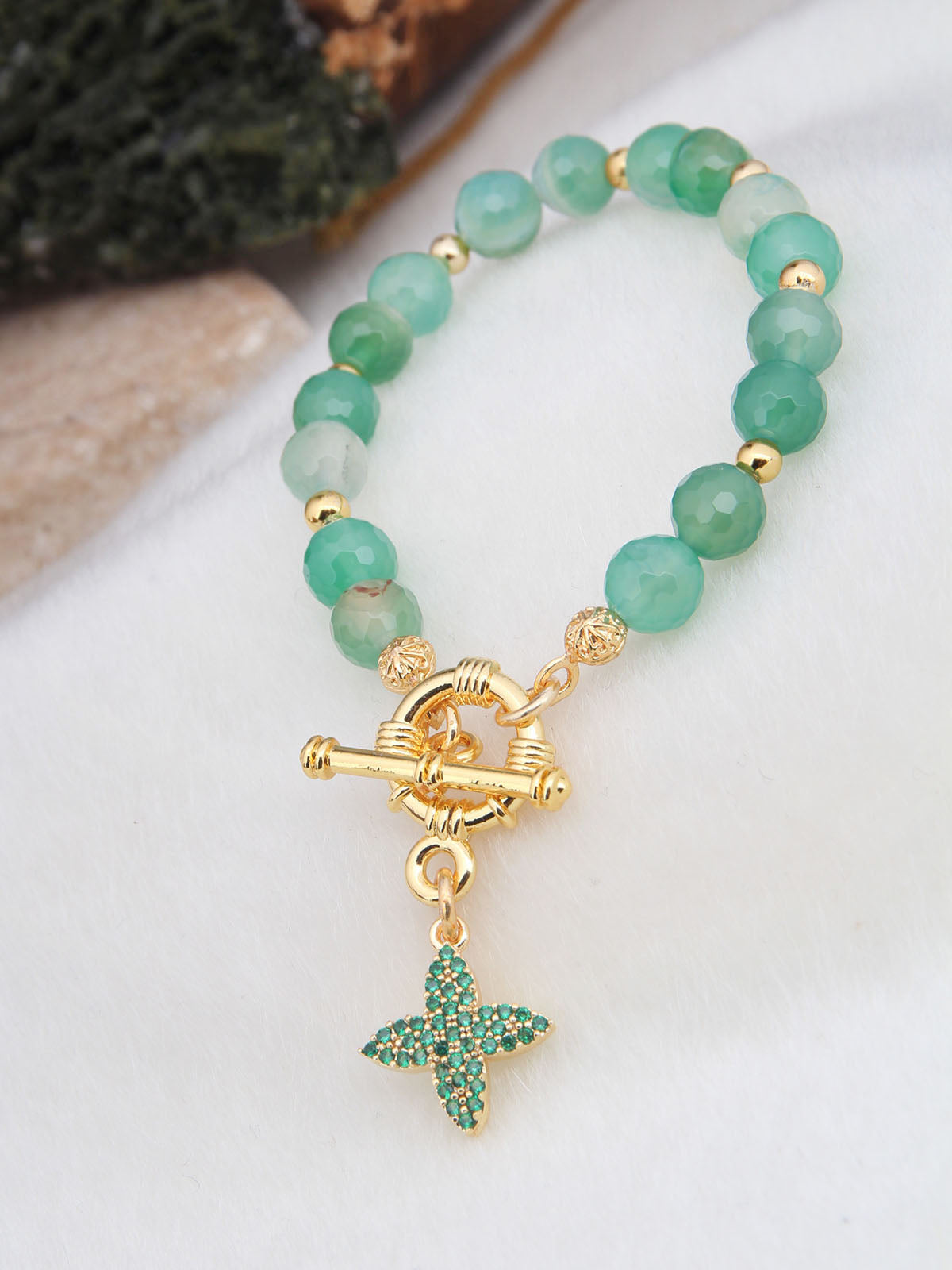 Agathe & Zircon Bracelet