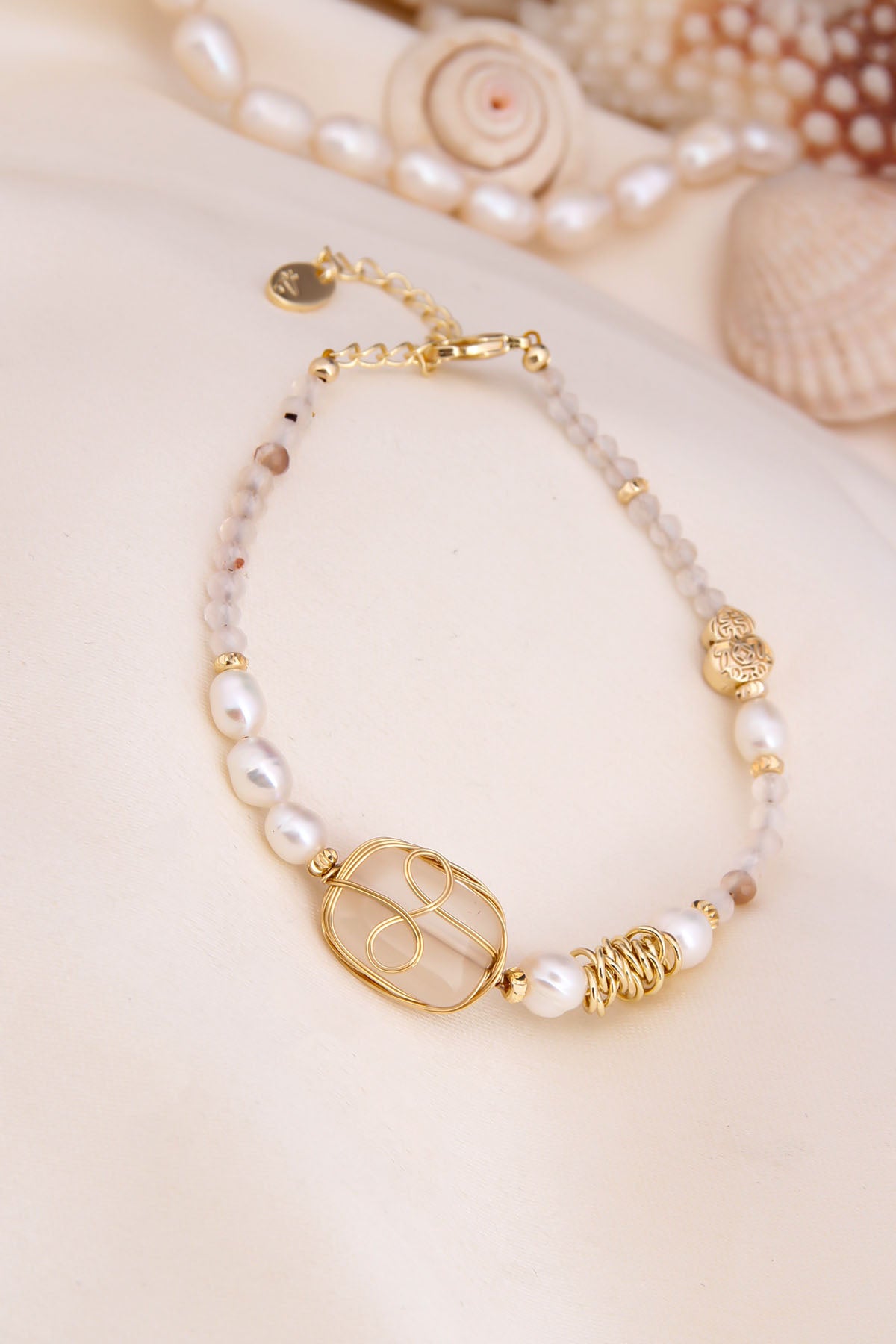 Pearl & Citrine Bracelet