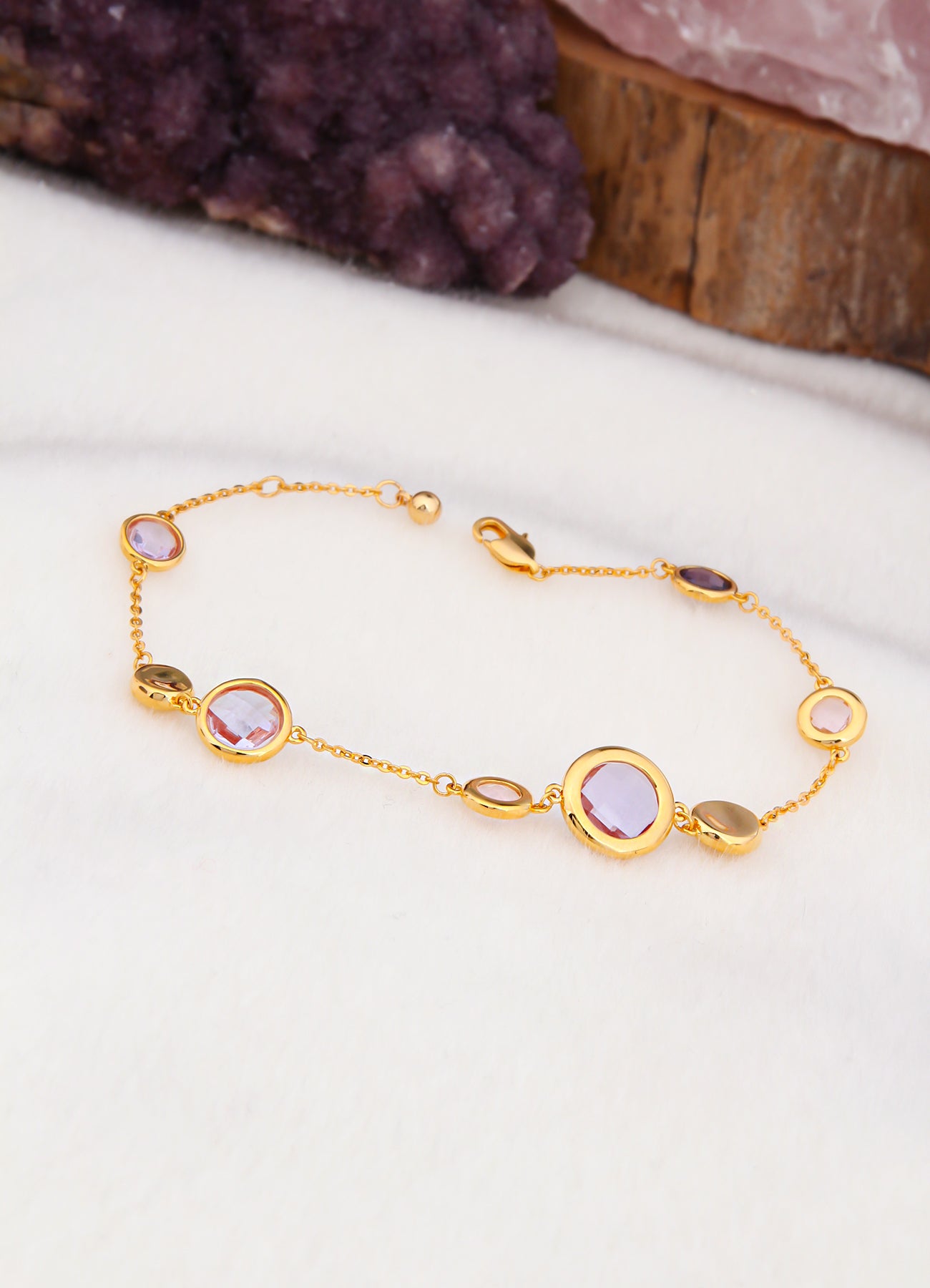 Zircon & Pearl Bracelet