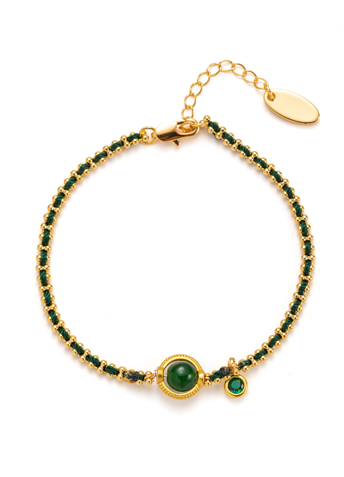 Agate & Zircon Bracelet