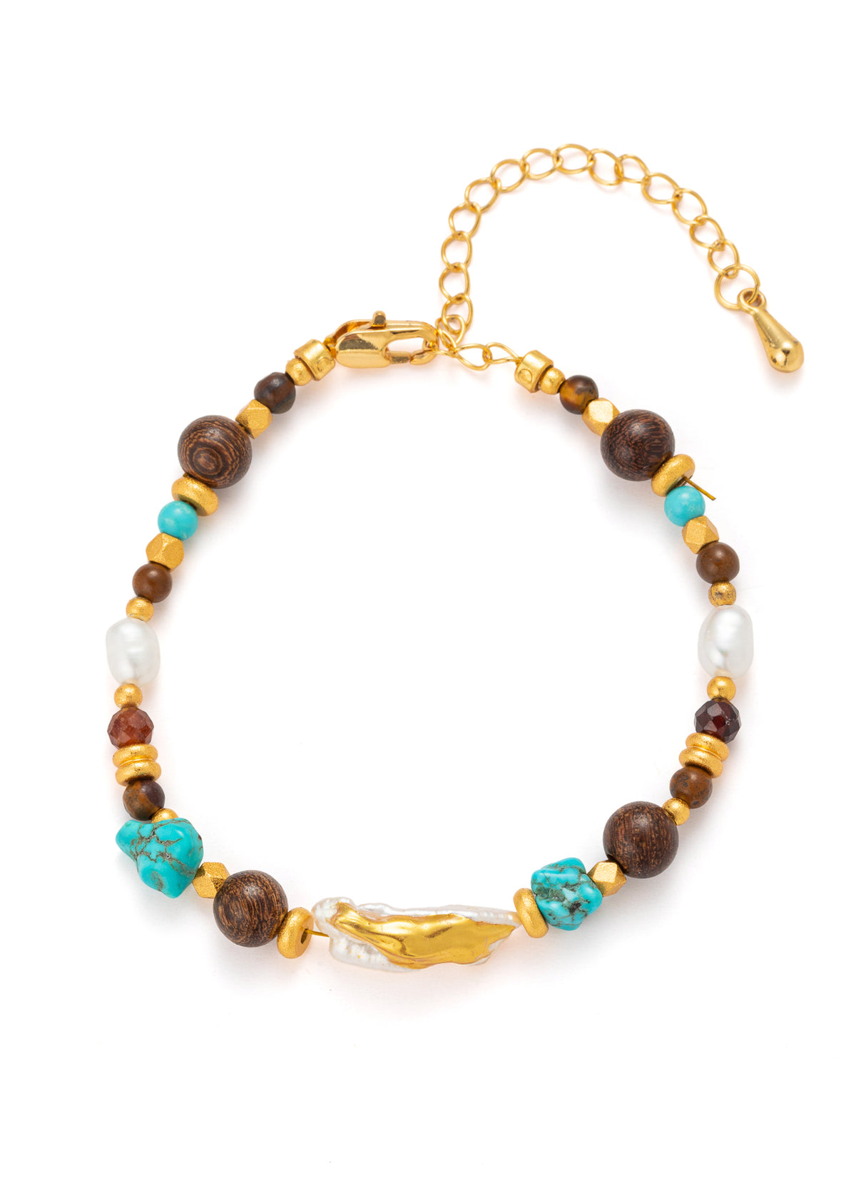 Pearl & Turquoise Bracelet
