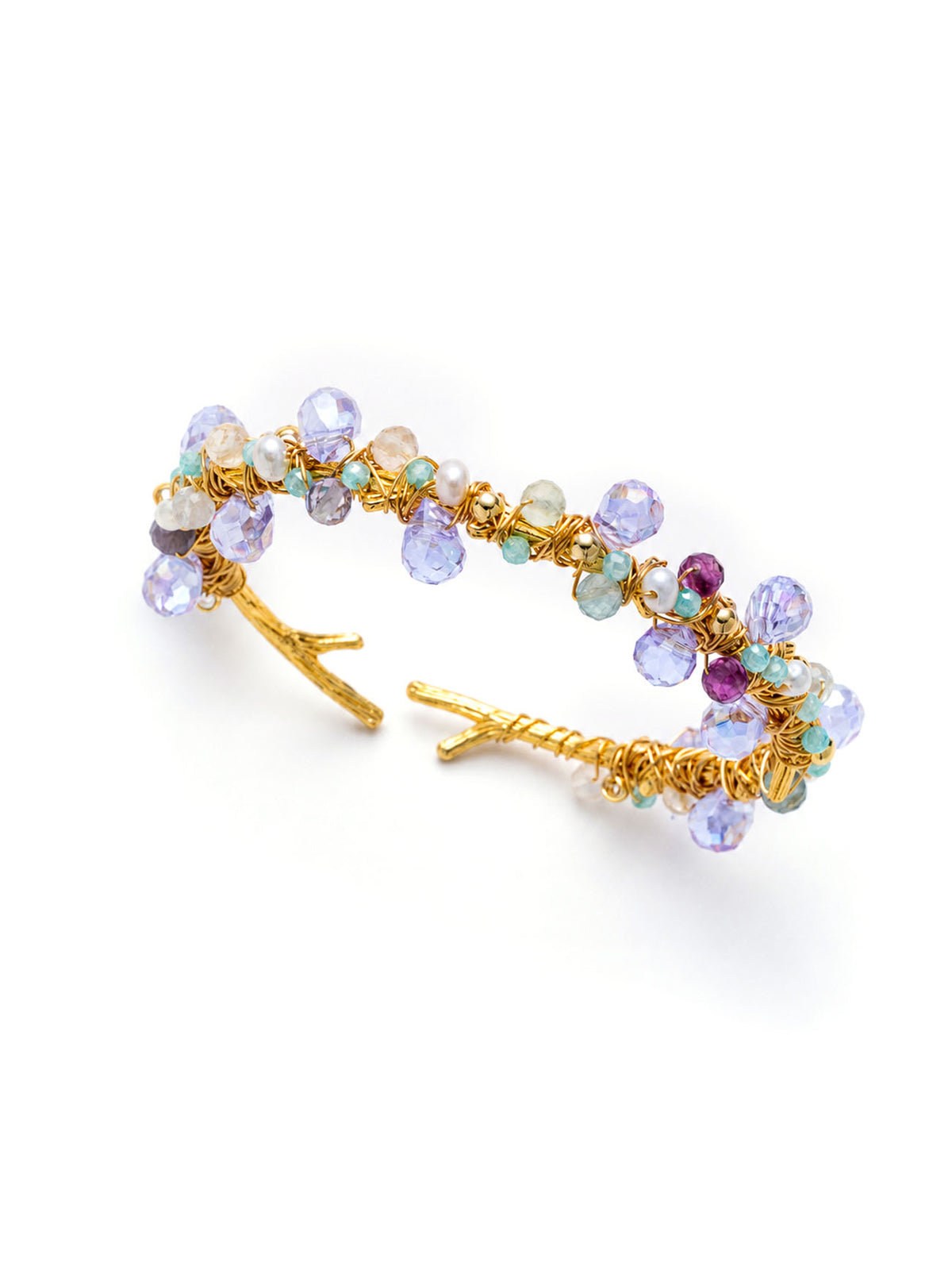 Pearl & Crystal Bracelet