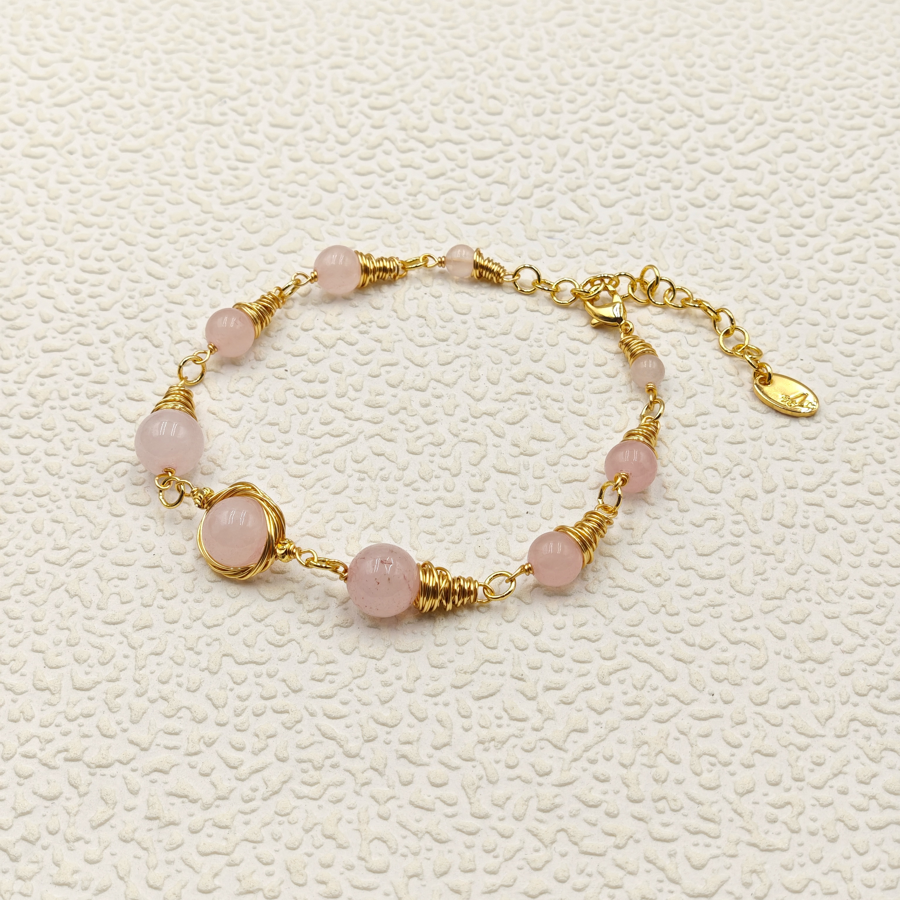 Pink Quartz Bracelet