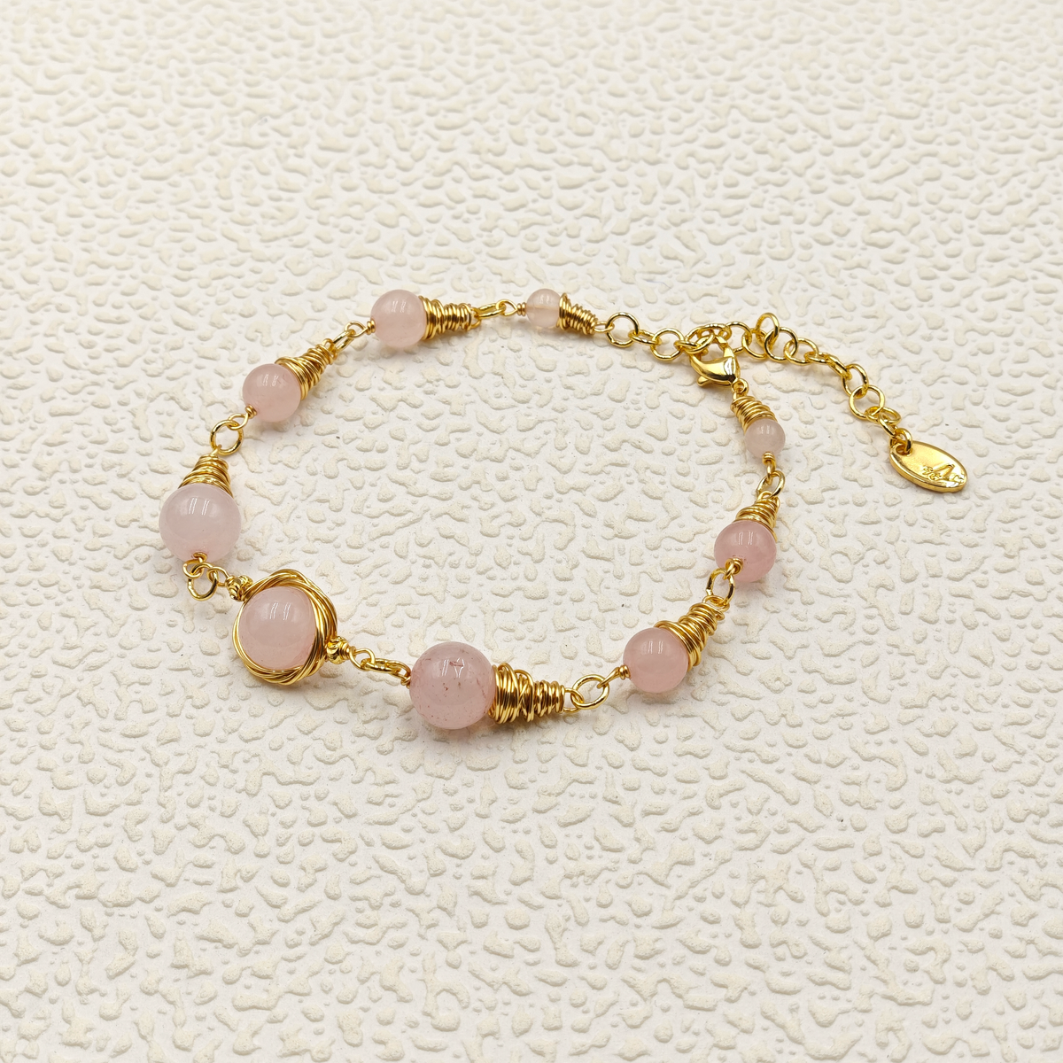 Pink Quartz Bracelet