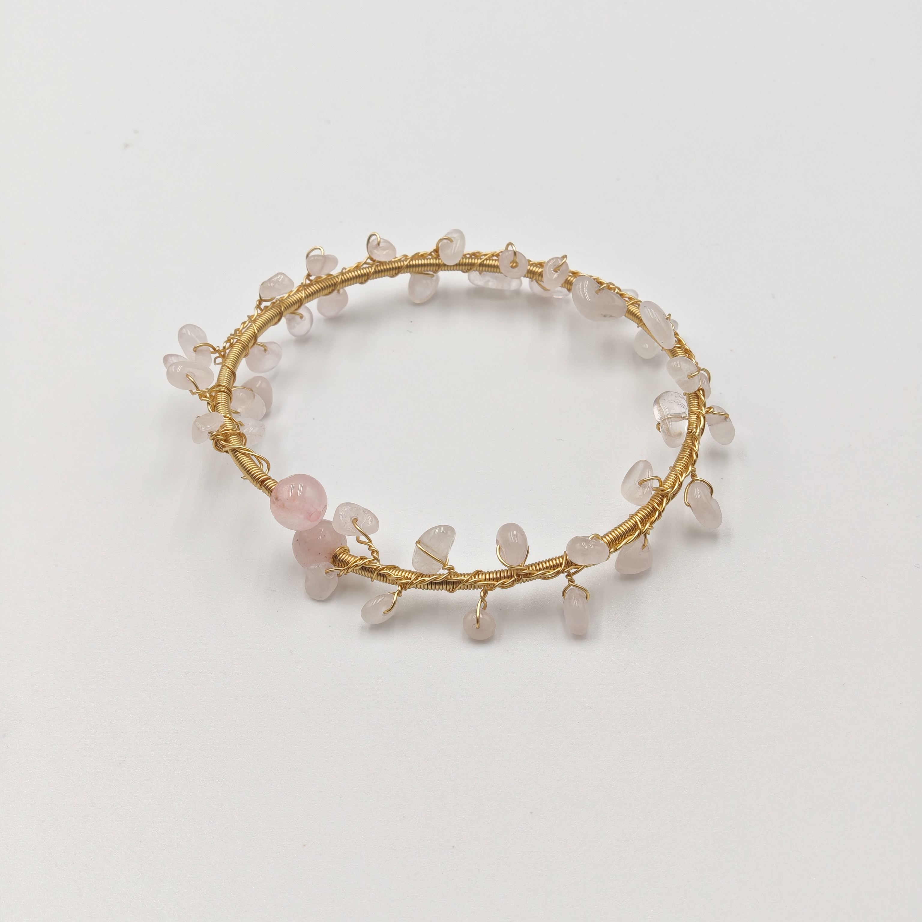 Pink Quartz Bracelet