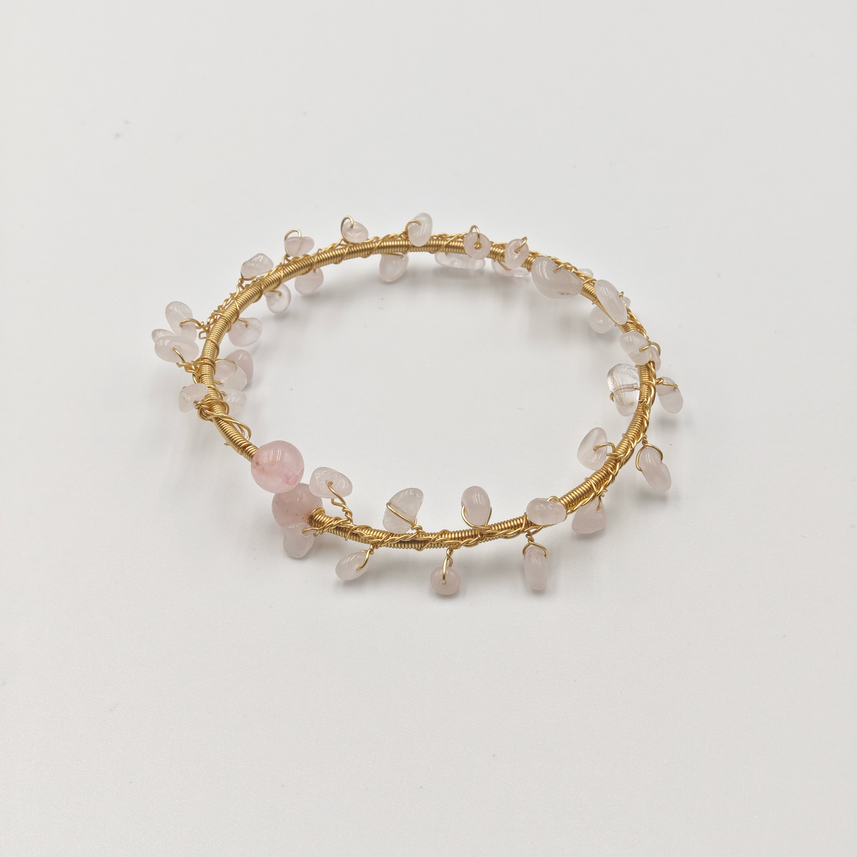 Pink Quartz Bracelet