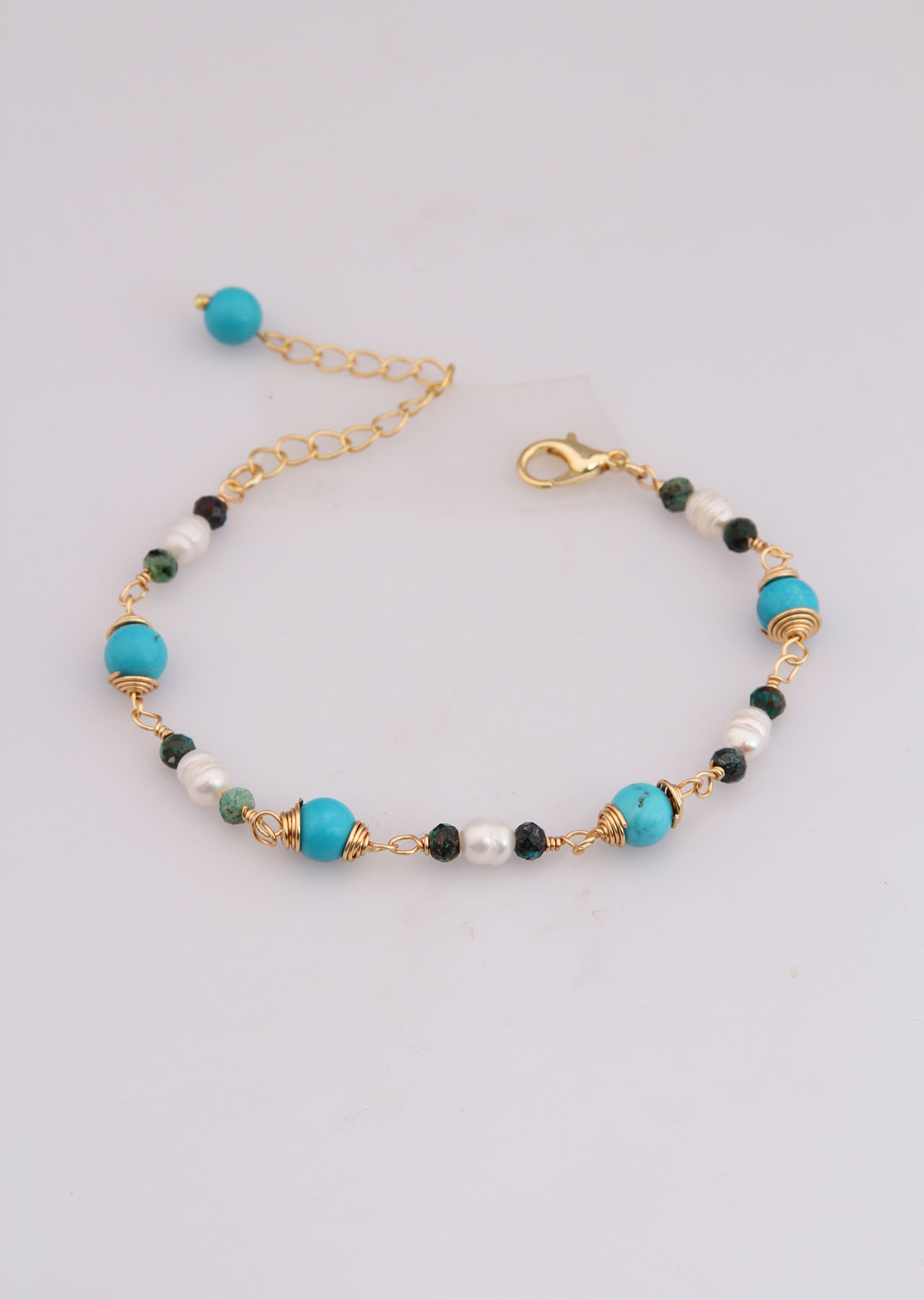 Pearl & Turquoise Bracelet