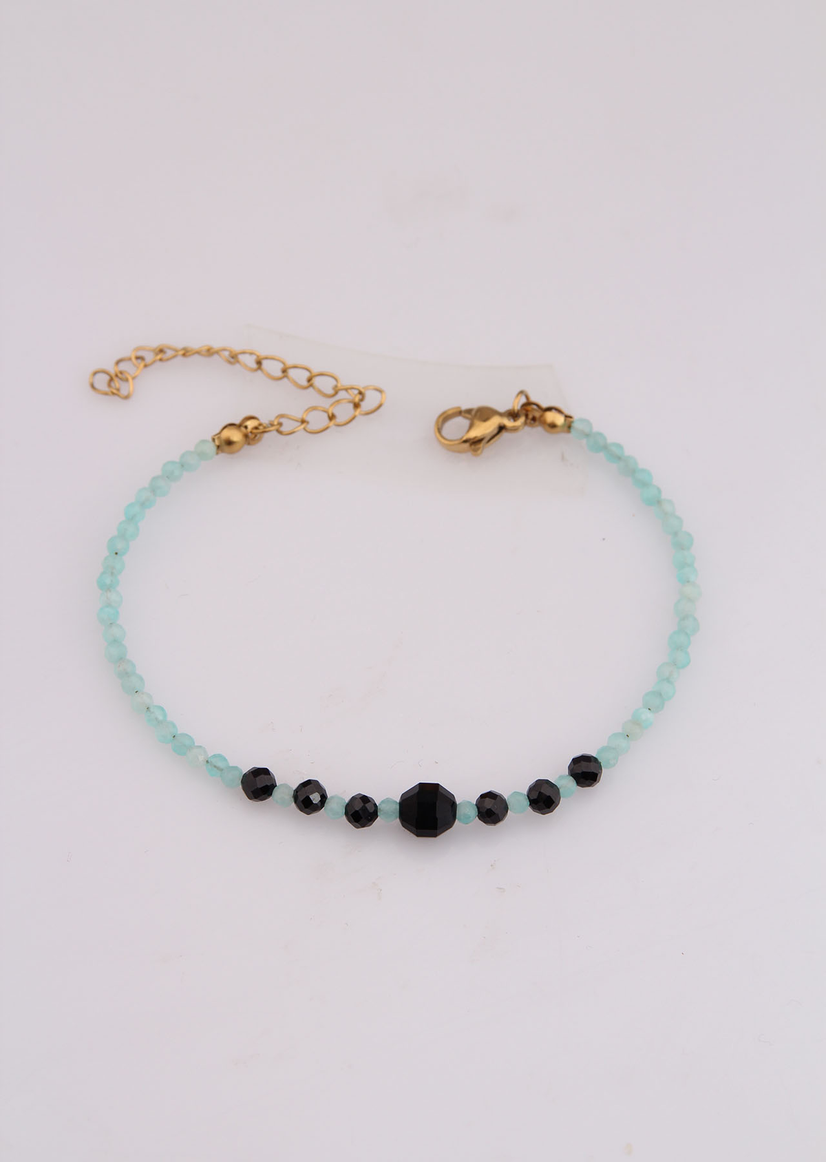 Amazonite & Onix Bracelet