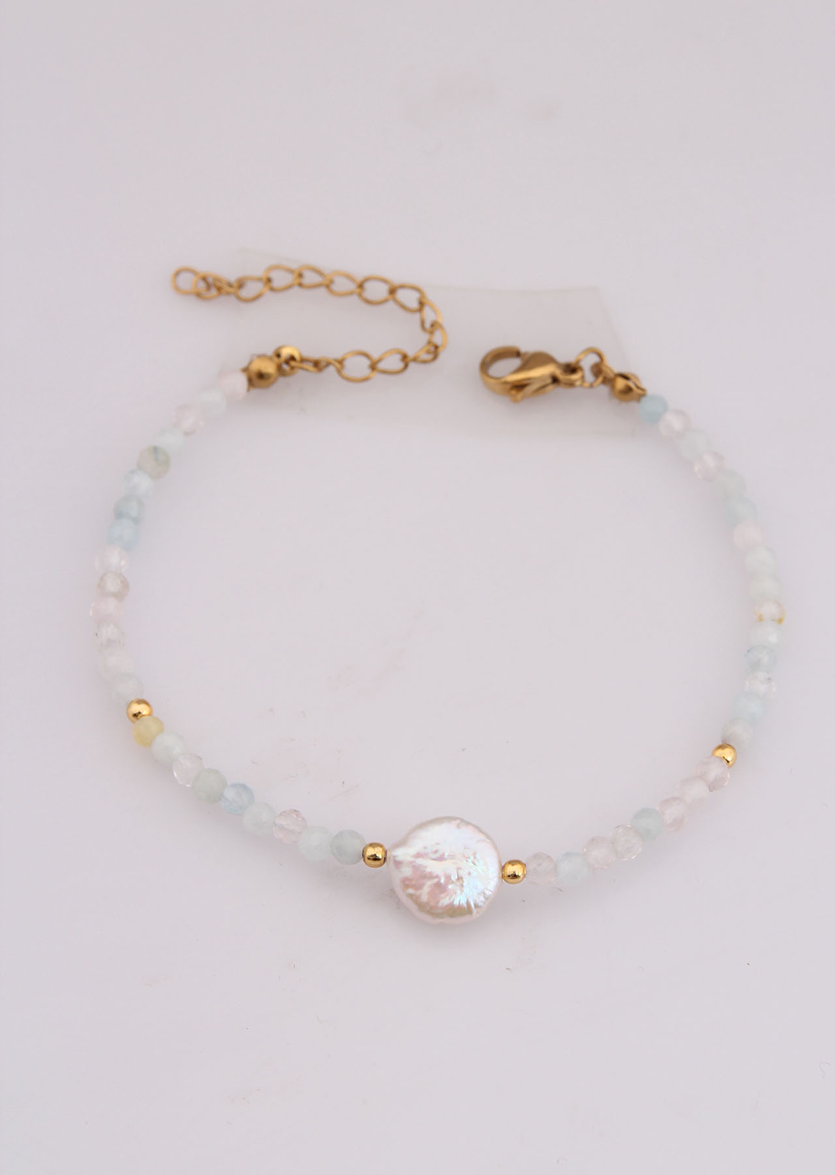 Quartz & Pearl Bracelet