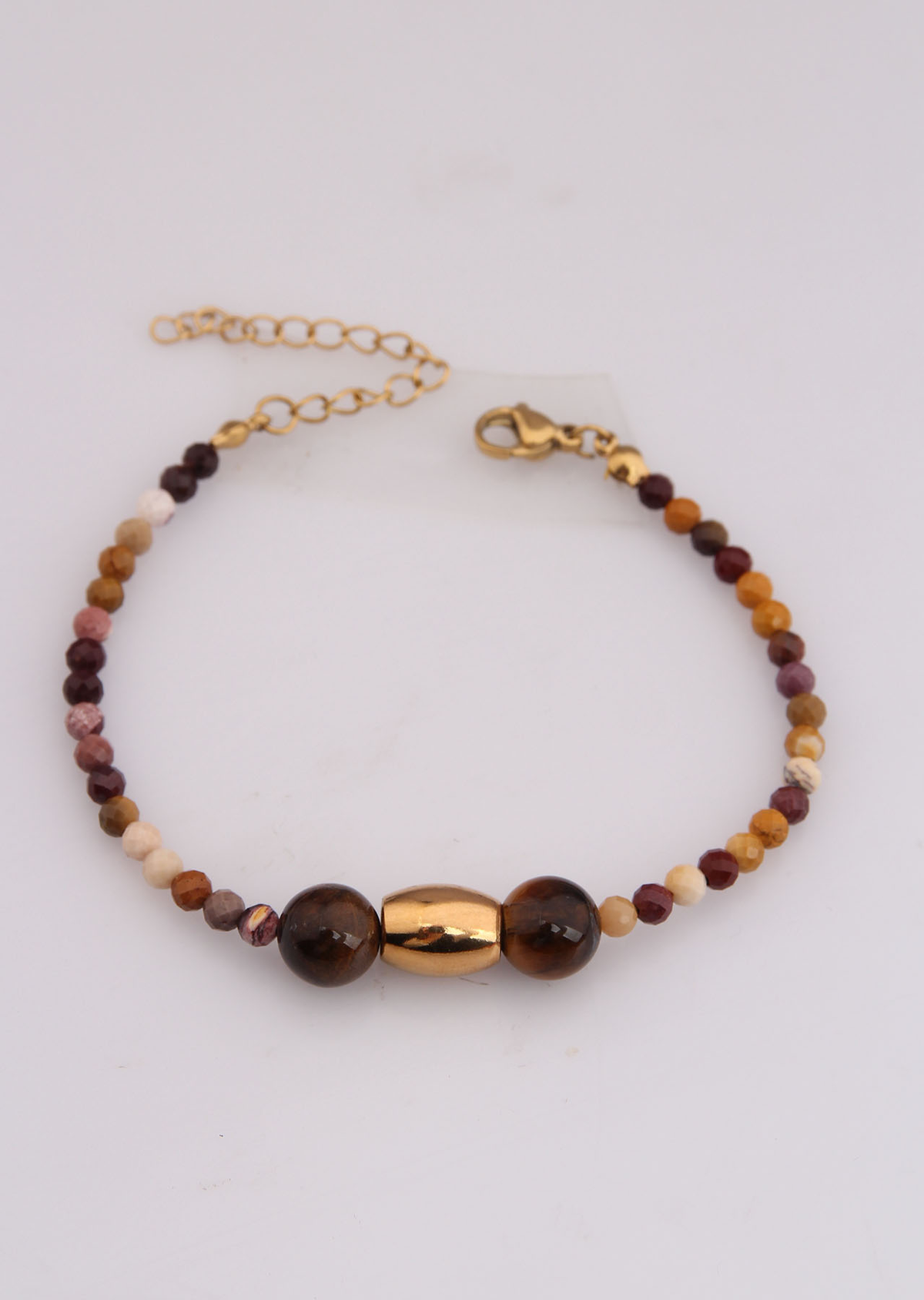 Jasper & Tiger Eyes Bracelet