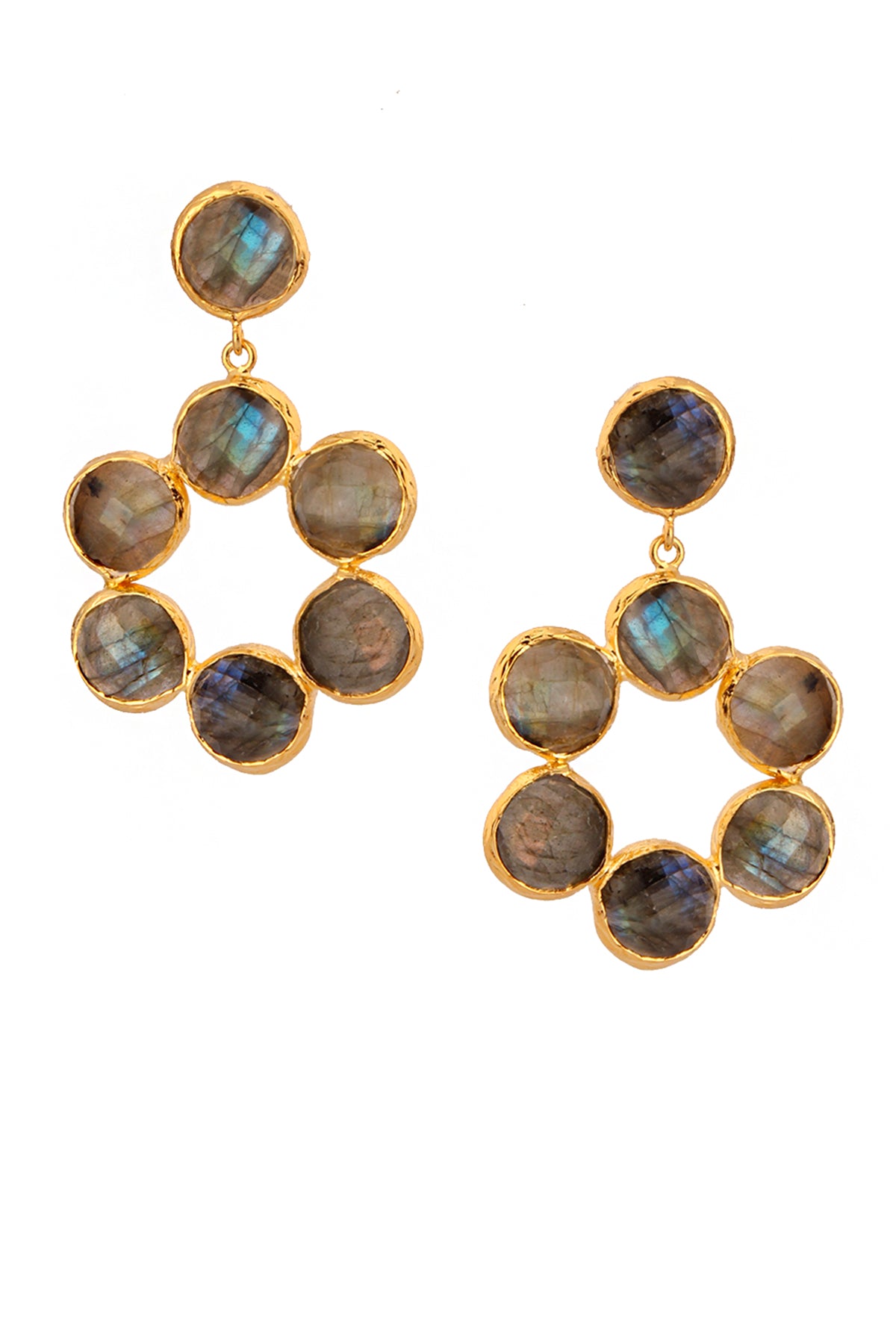 Labradorite Boucles d'oreilles