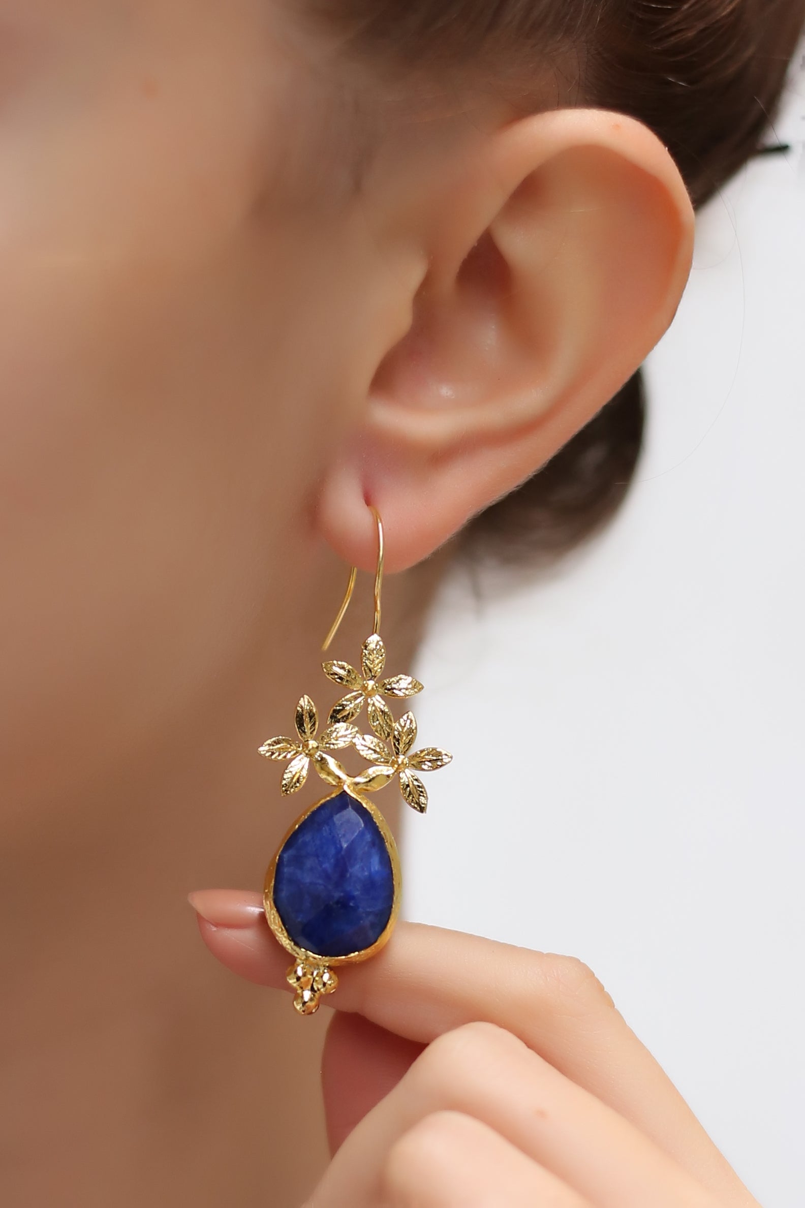 Sapphire Boucles d'oreilles