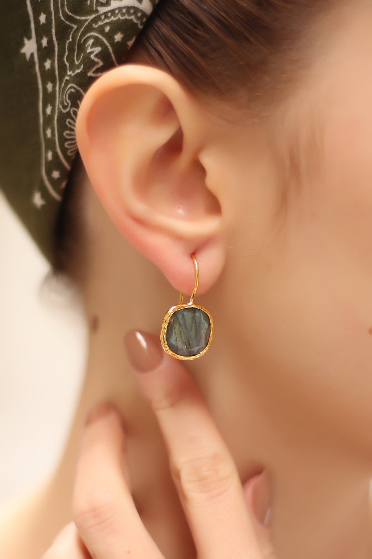 Labradorite Boucles d'oreilles