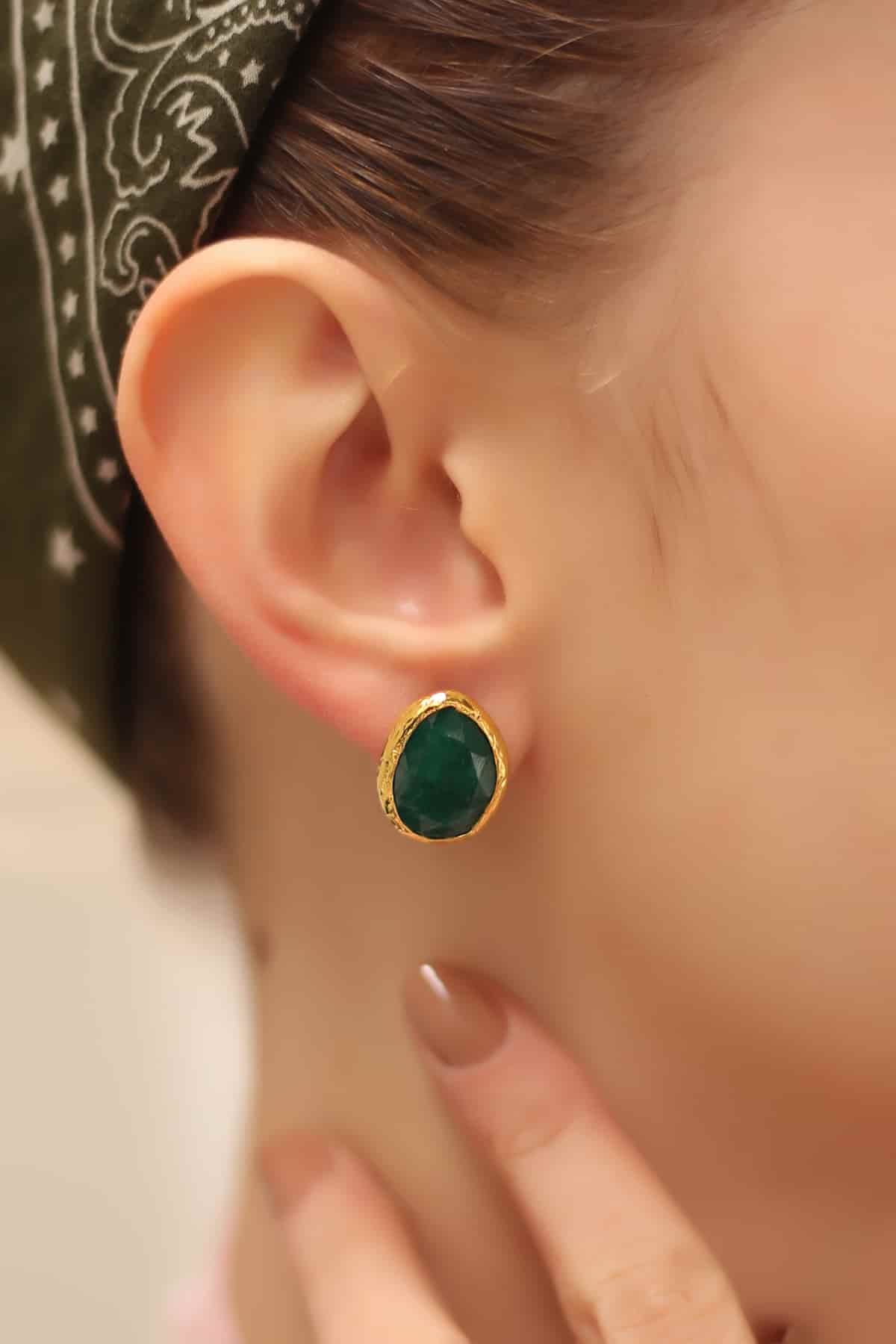 Agate Boucles d'oreilles