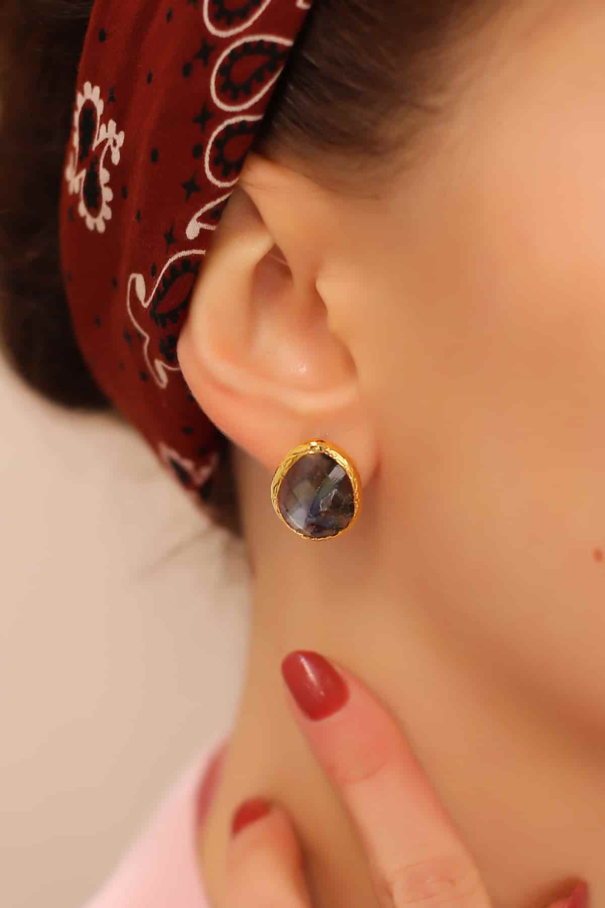 Labradorite Boucles d'oreilles
