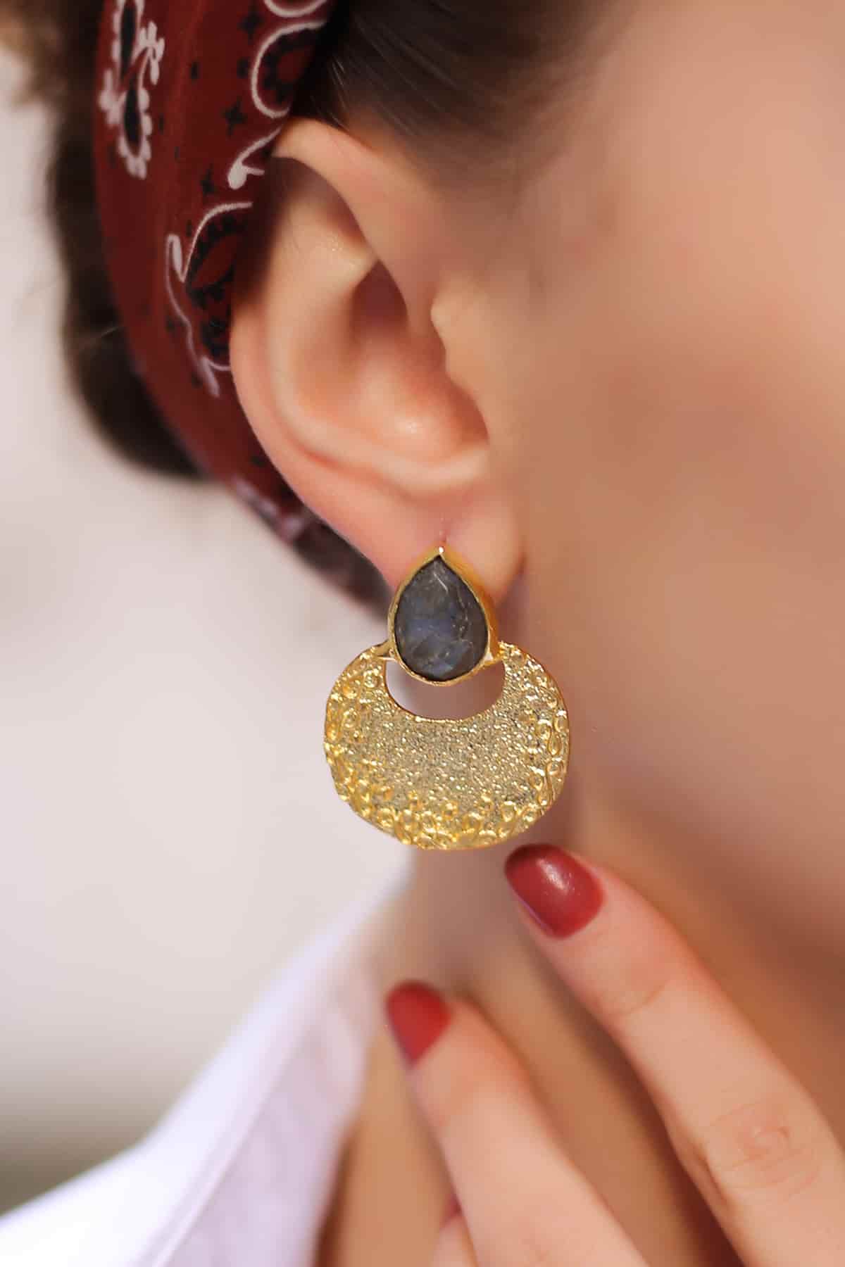 Labradorite Boucles d'oreilles
