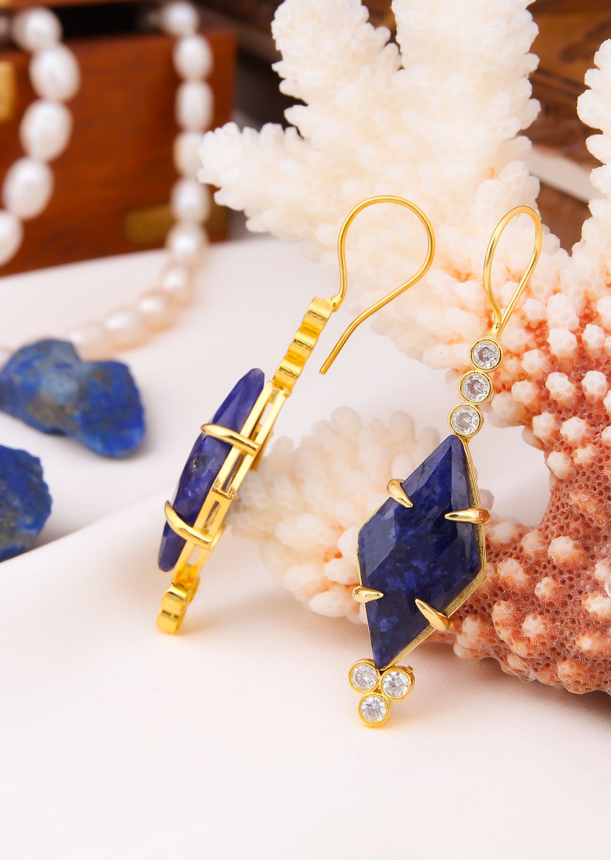 Agate Boucles d'oreilles