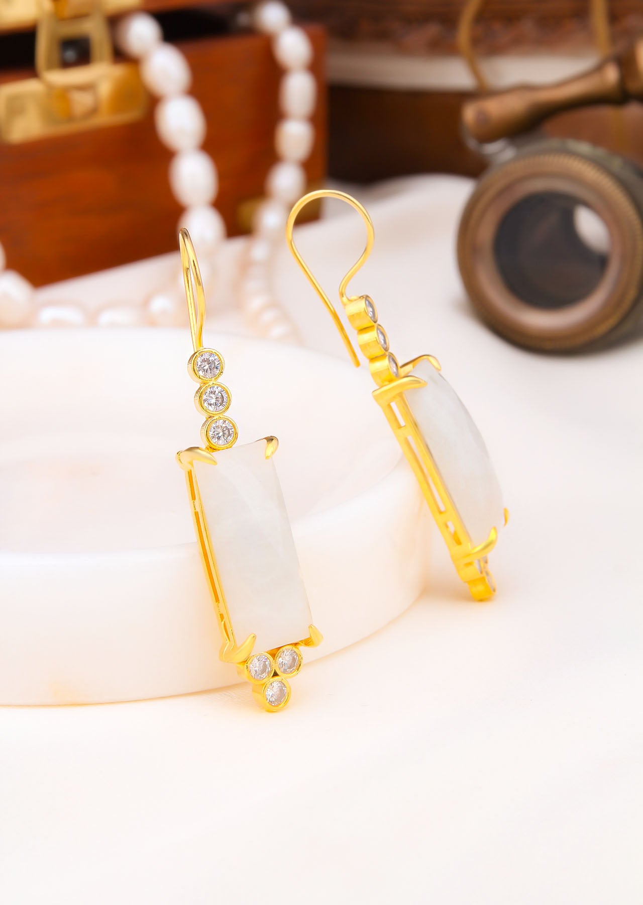 Moonstone Boucles d'oreilles