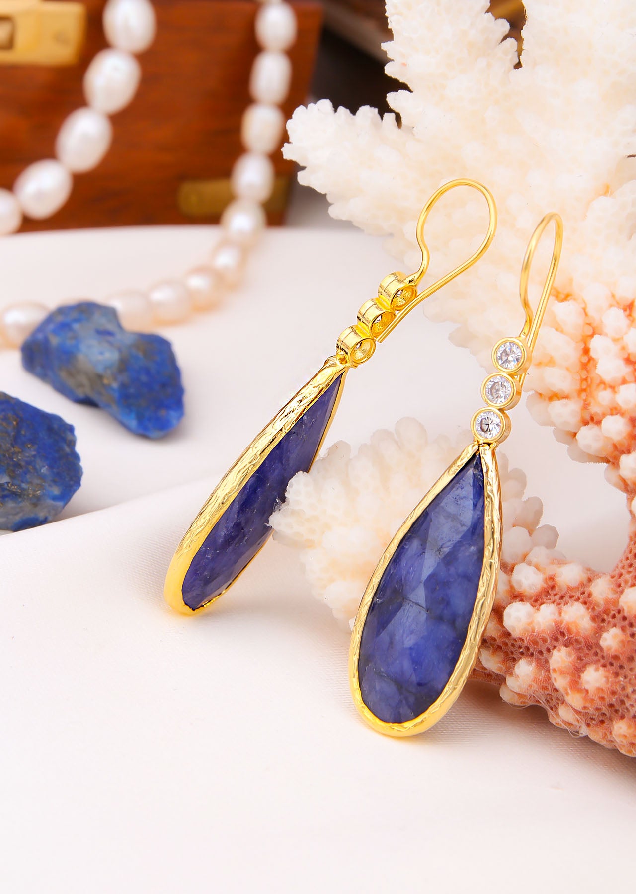 Agate Boucles d'oreilles